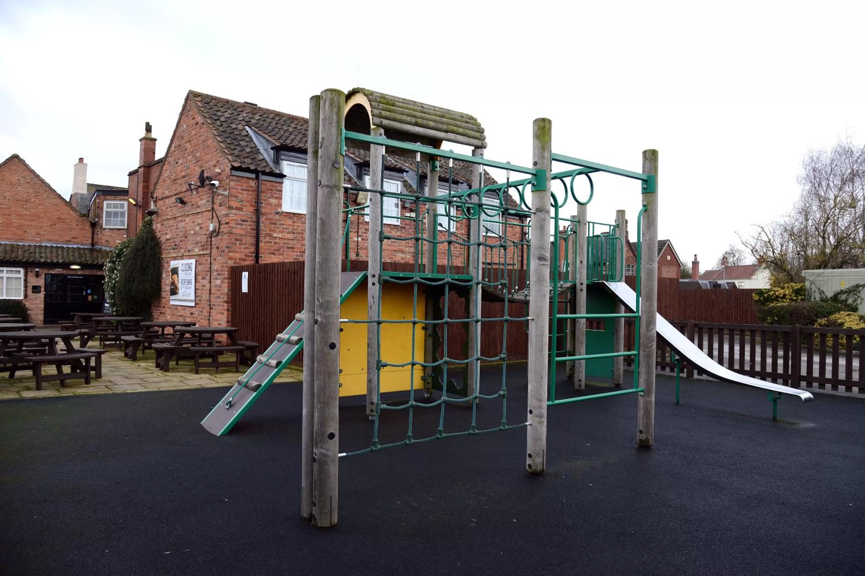 Children play ground in Unicorn, Gunthorpe by Marston's Inns