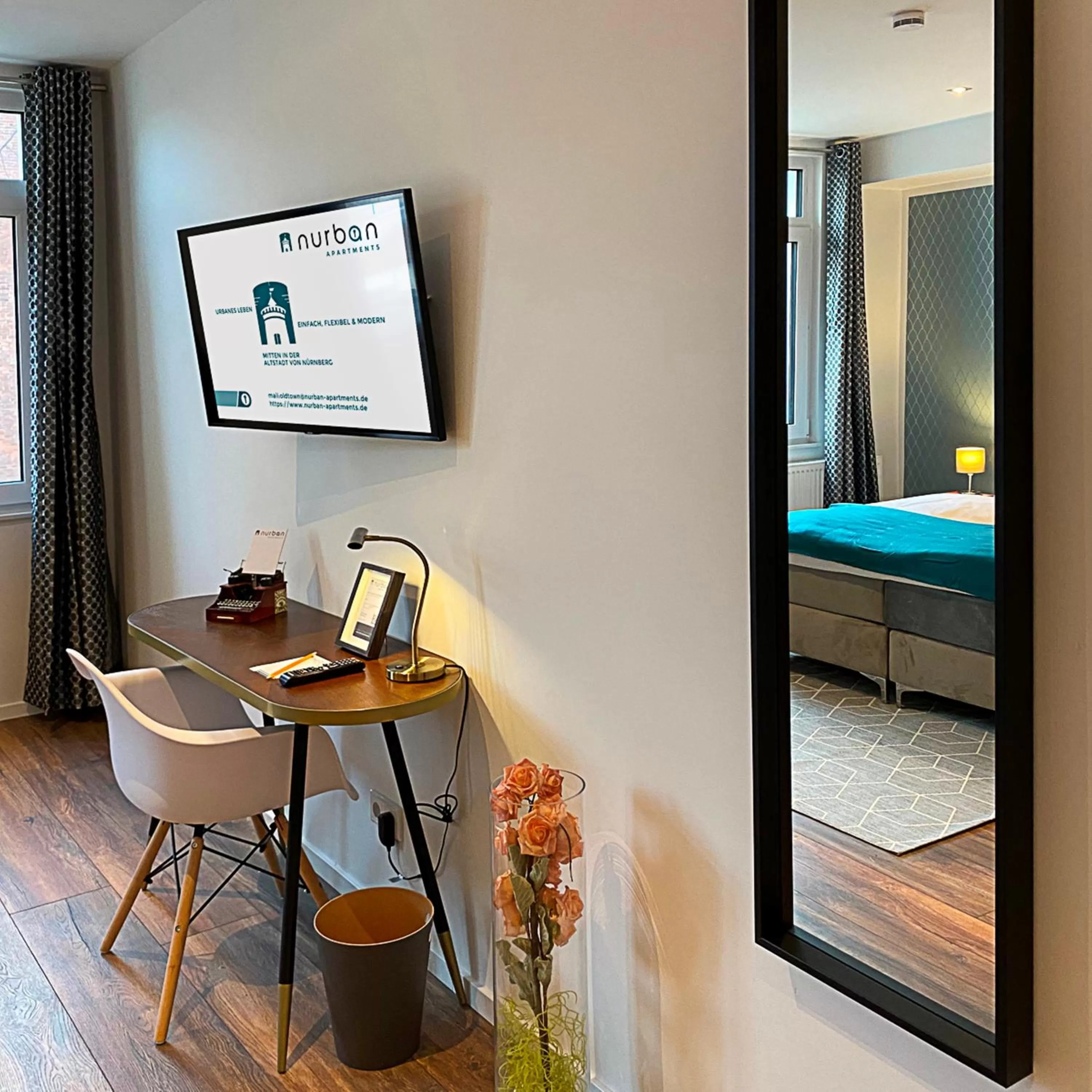 Photo of the whole room, Bed in Nurban Apartments Oldtown