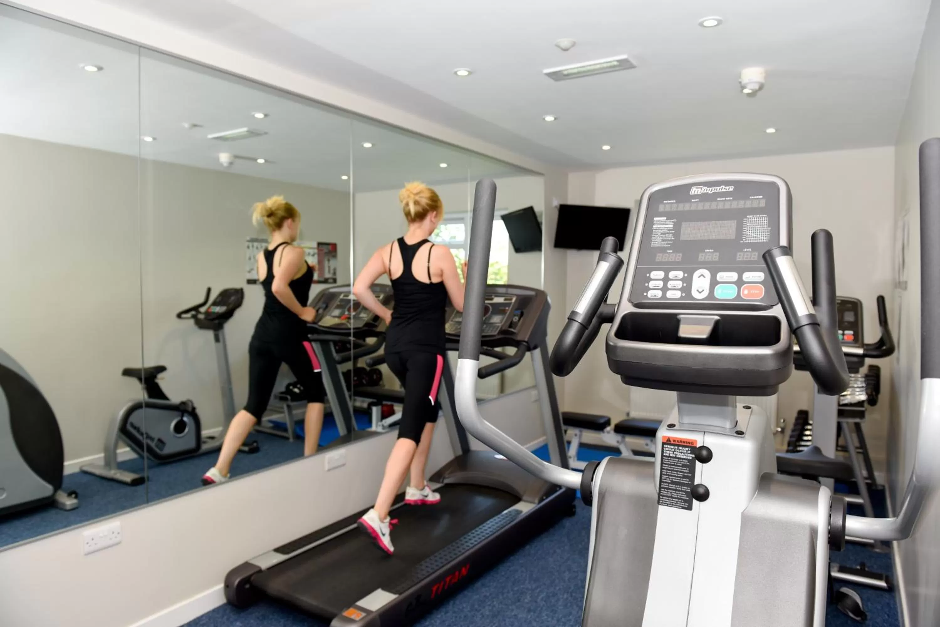 Fitness centre/facilities in The Riviera Hotel & Apartments - Alum Chine