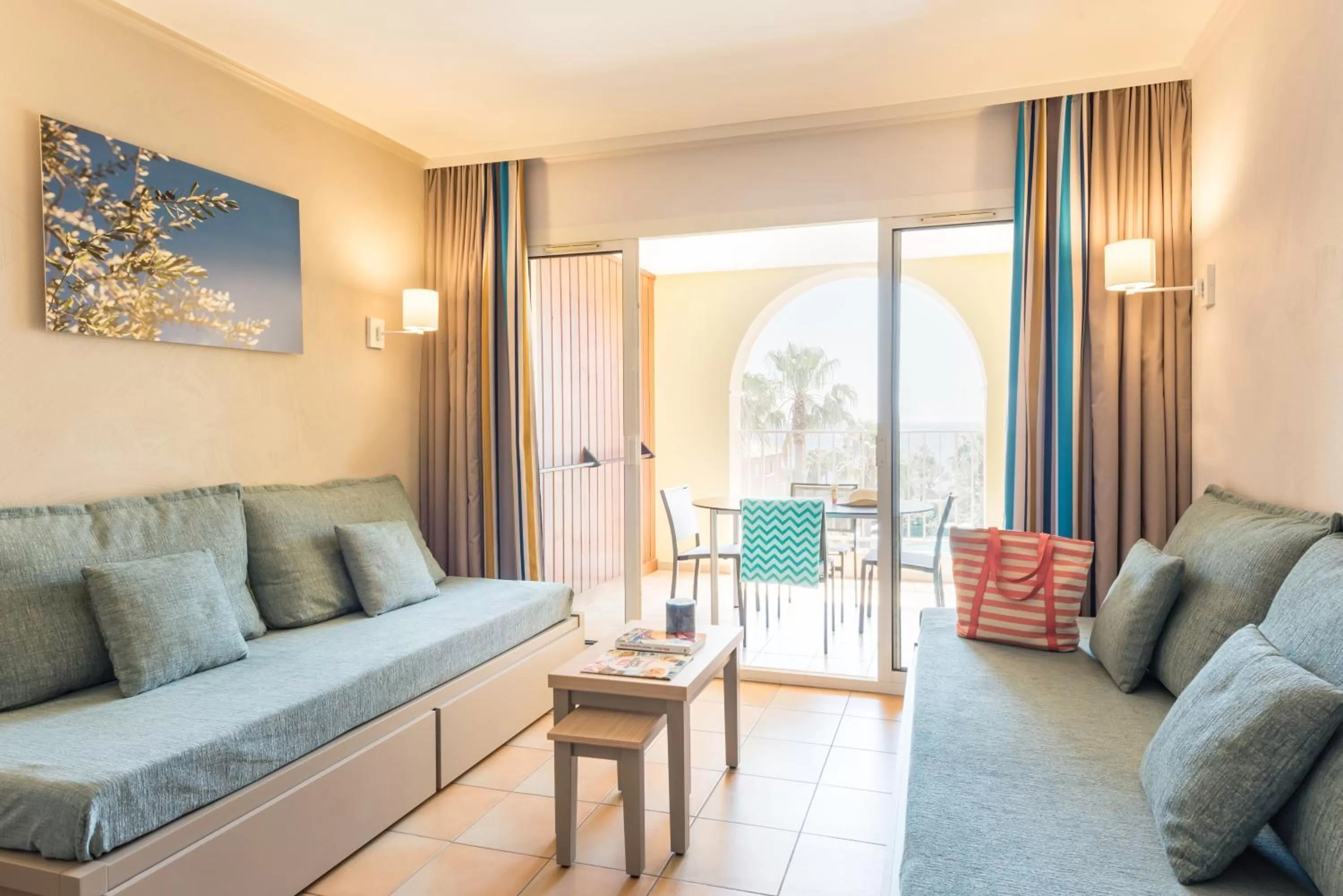 Living room in Pierre & Vacances Residence Les Rivages des Issambres