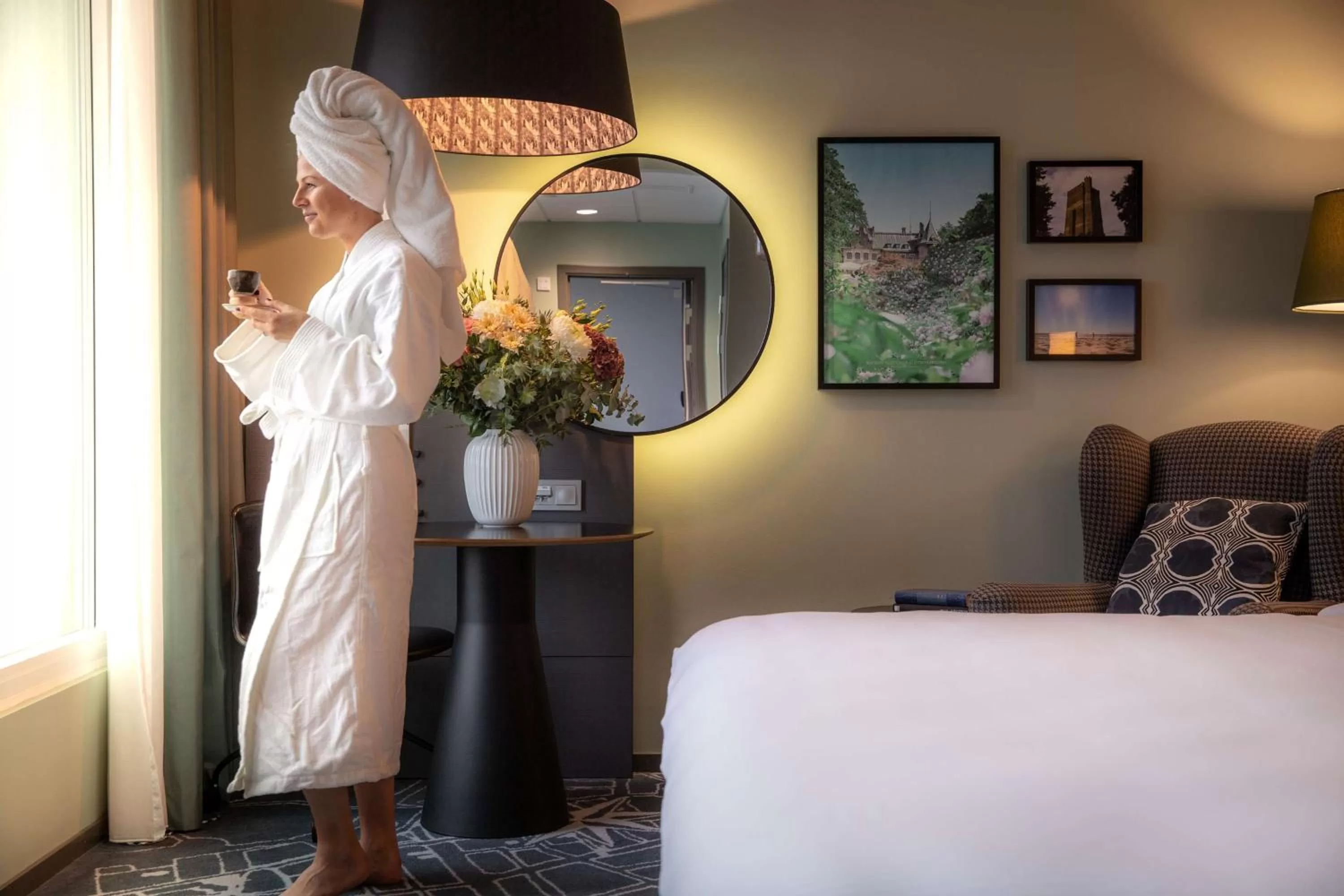 People, Bed in Radisson Blu Metropol Helsingborg