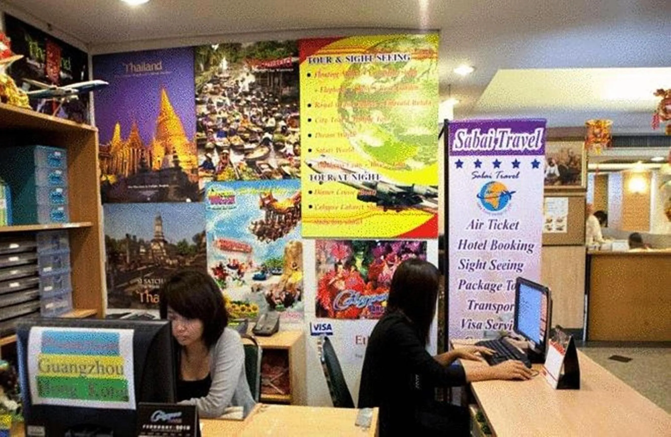 Staff in Ten Stars Hotel