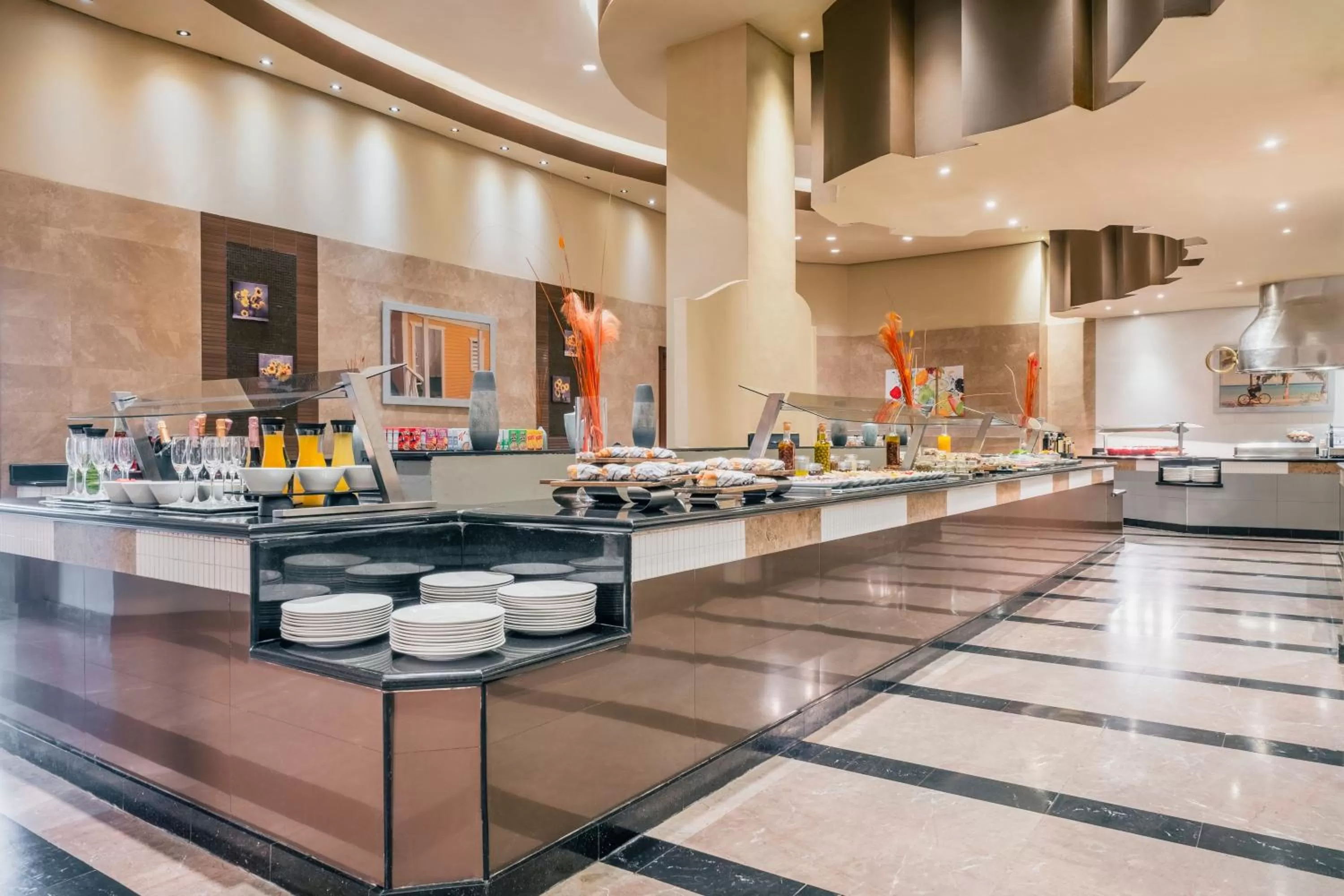 Buffet breakfast in Iberostar Grand Rose Hall