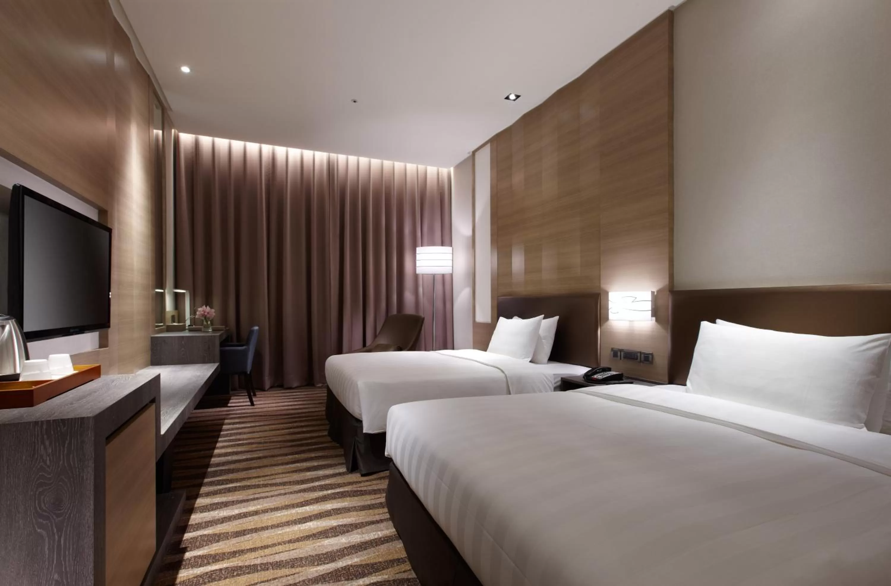 Photo of the whole room, Bed in City Suites - Kaohsiung Chenai