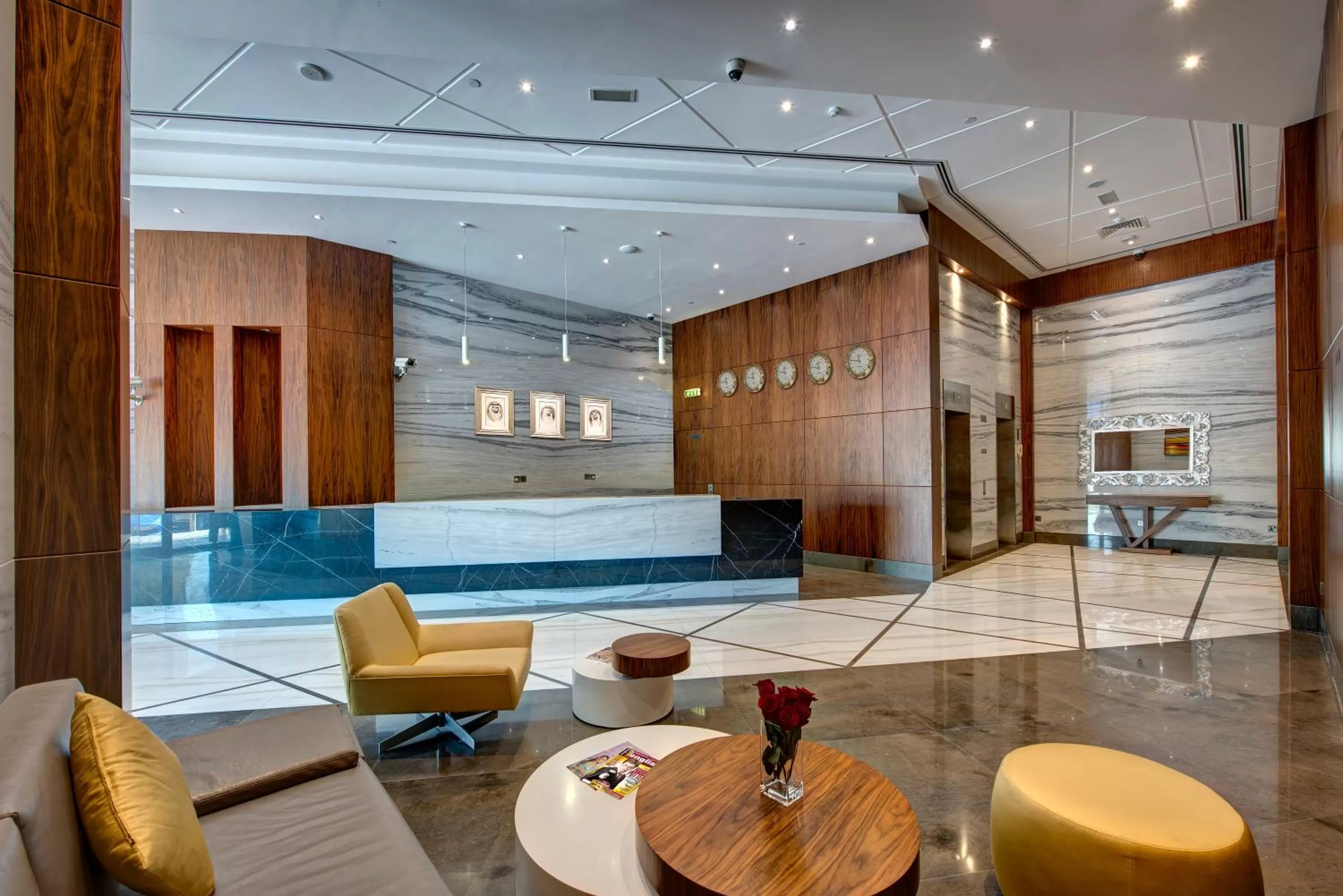 Lobby or reception, Swimming Pool in Class Hotel Apartments