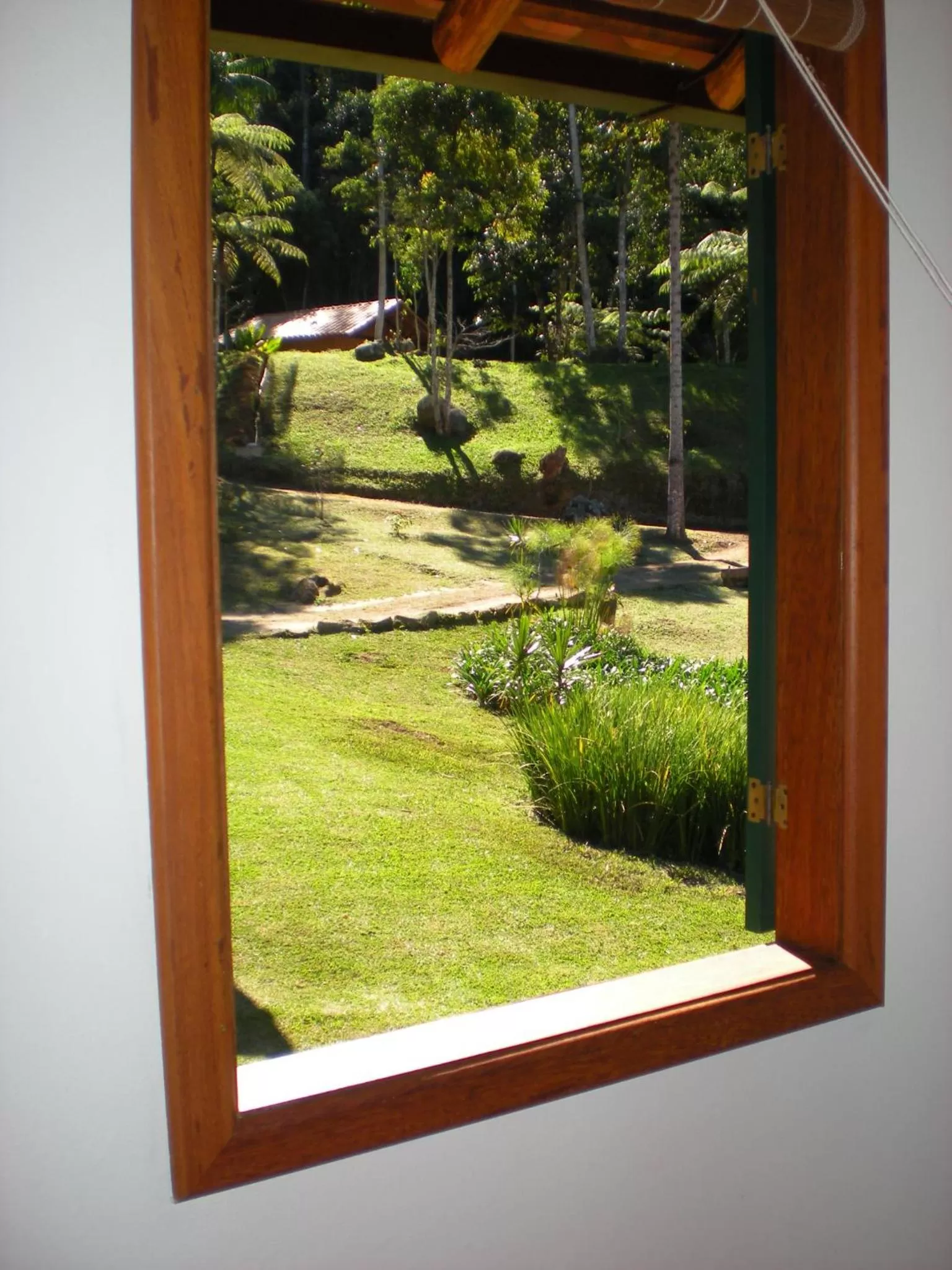 Garden view in Pousada Mariza