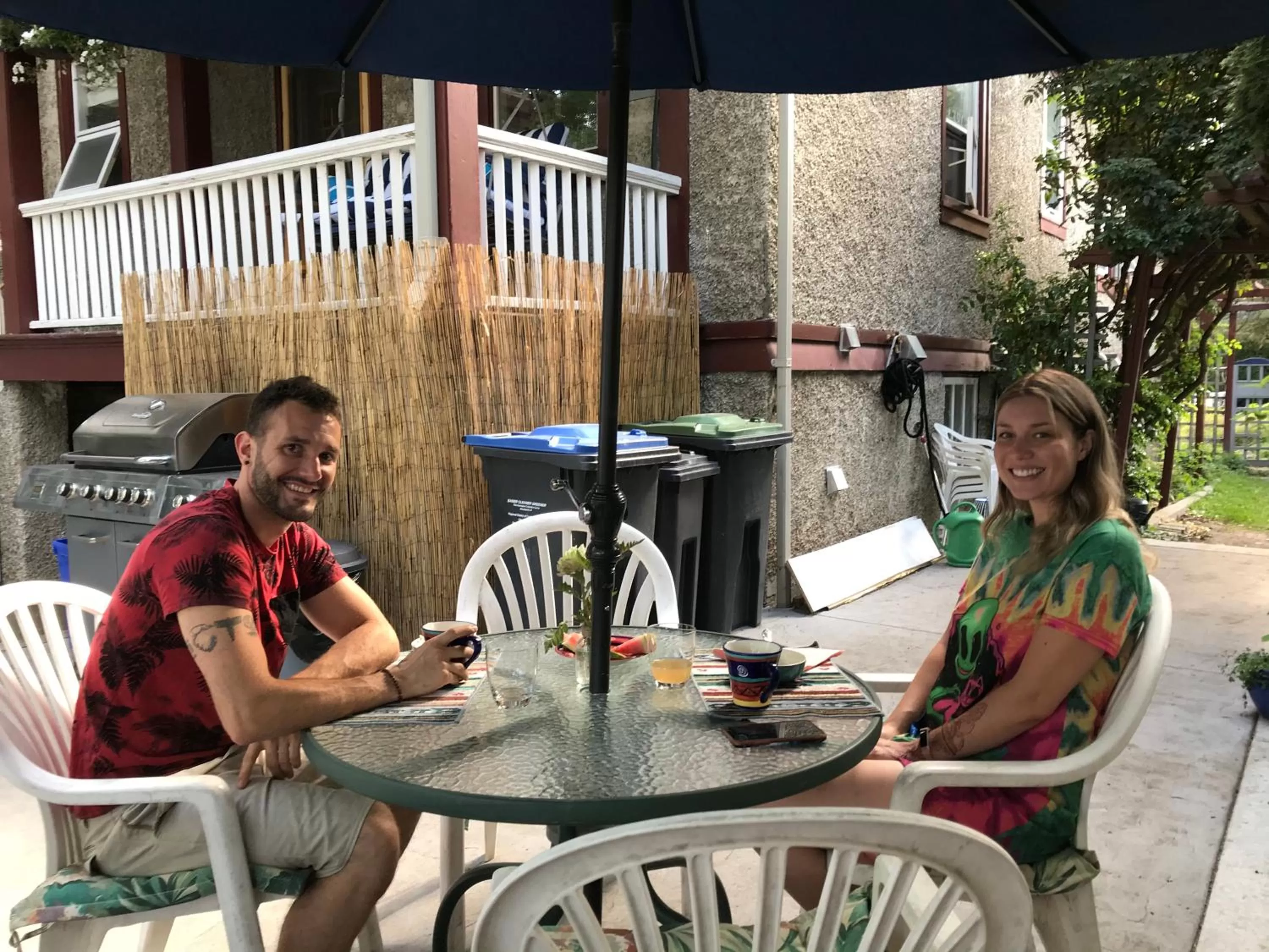 Patio in Stirling House