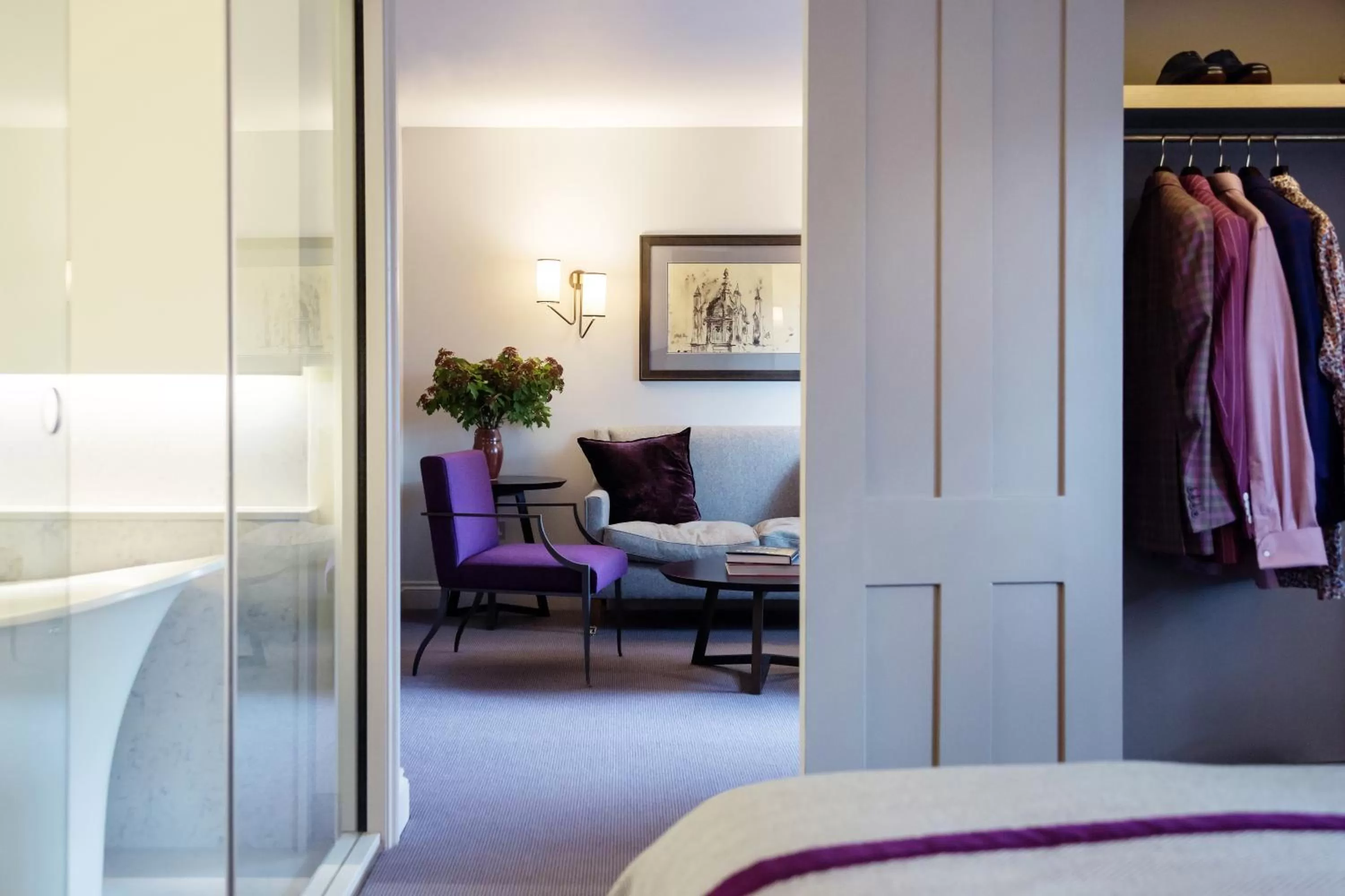 Bedroom, Bed in Old Parsonage Hotel