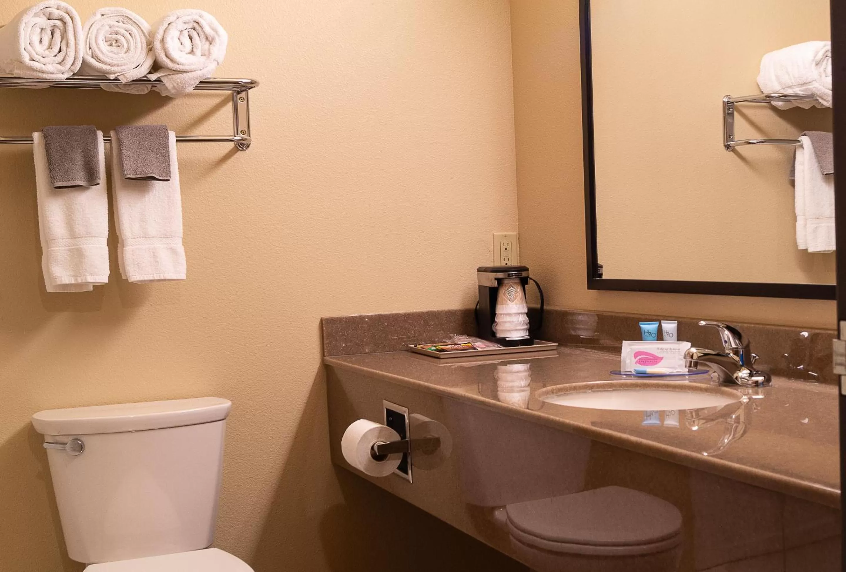 Bathroom, Coffee/Tea Facilities in Newcastle Lodge & Convention Center