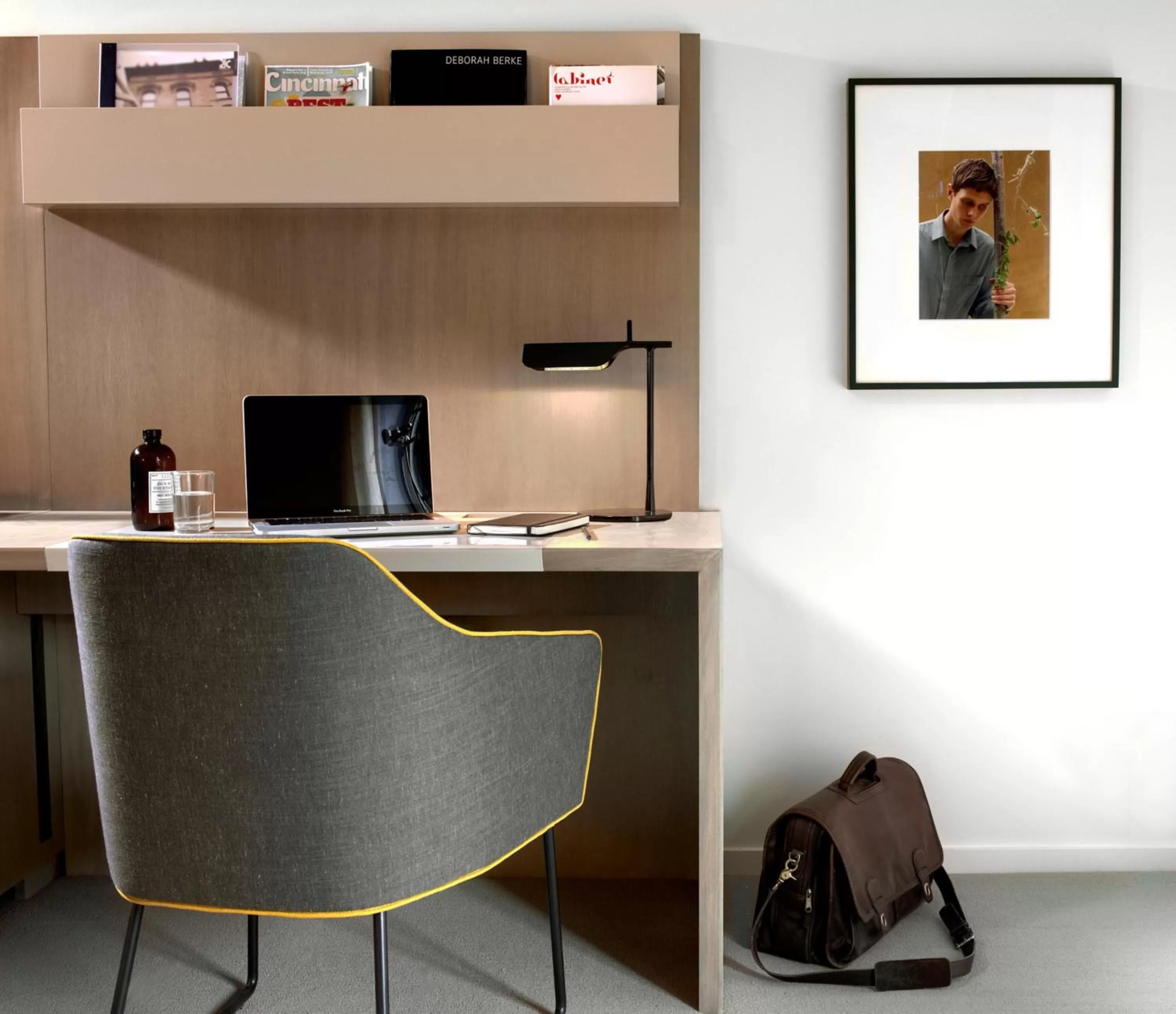 Seating area in 21c Museum Hotel Cincinnati