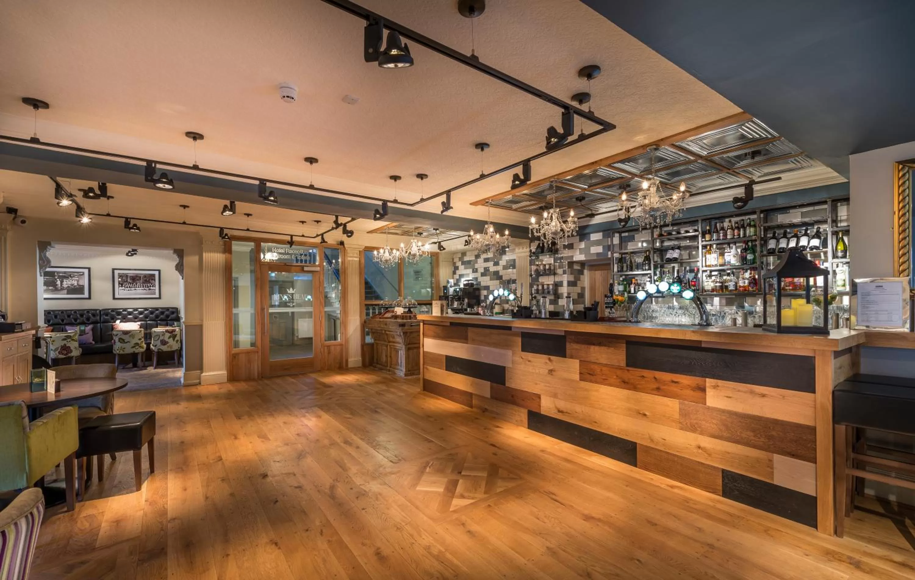 Lounge or bar in The Kings Head Hotel, Richmond, North Yorkshire - The Coaching Inn Group