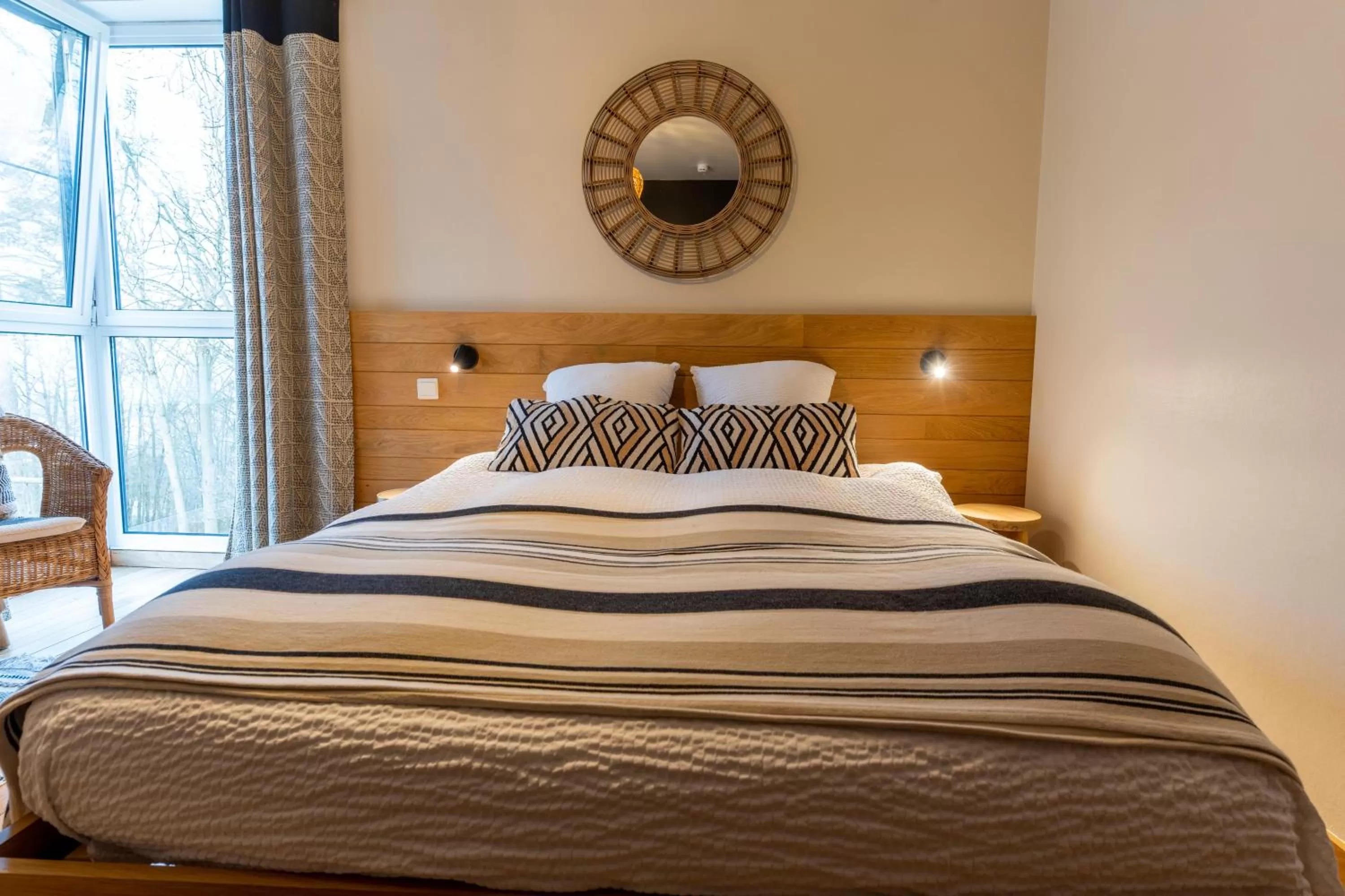 Bedroom, Bed in Ardenne BnB suite 1 à 4 personnes