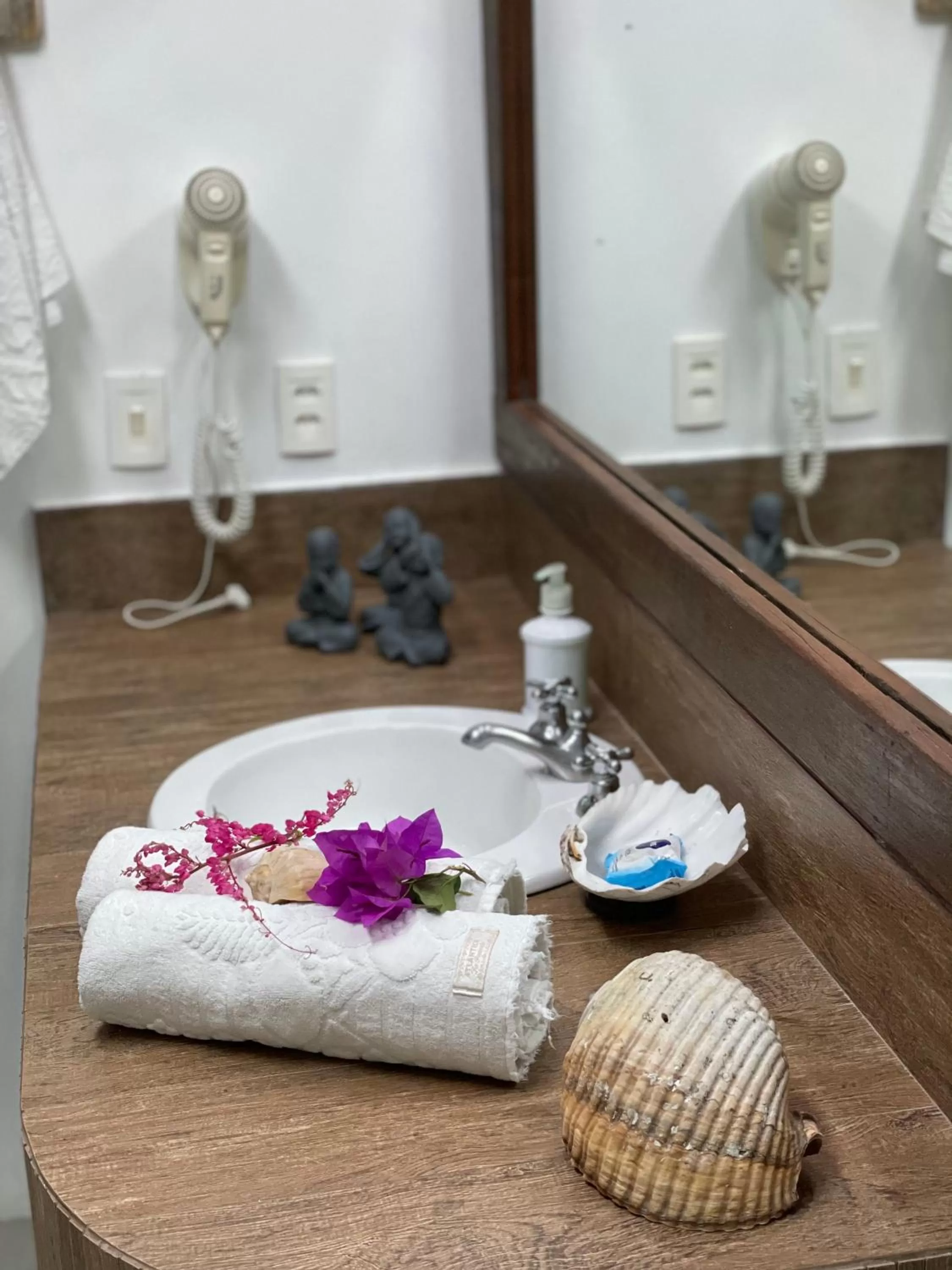 Bathroom in Pousada Santarina