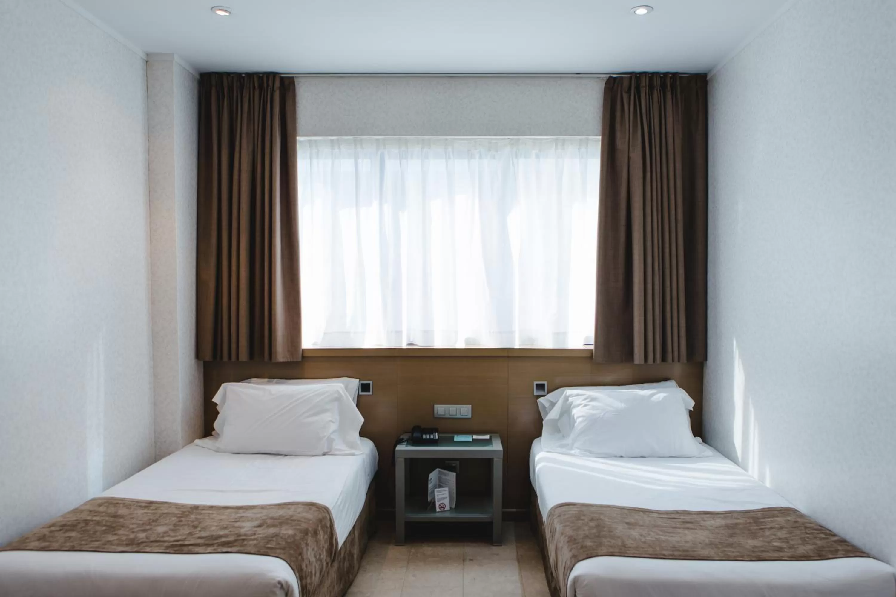 Bed in Hotel Mas Camarena