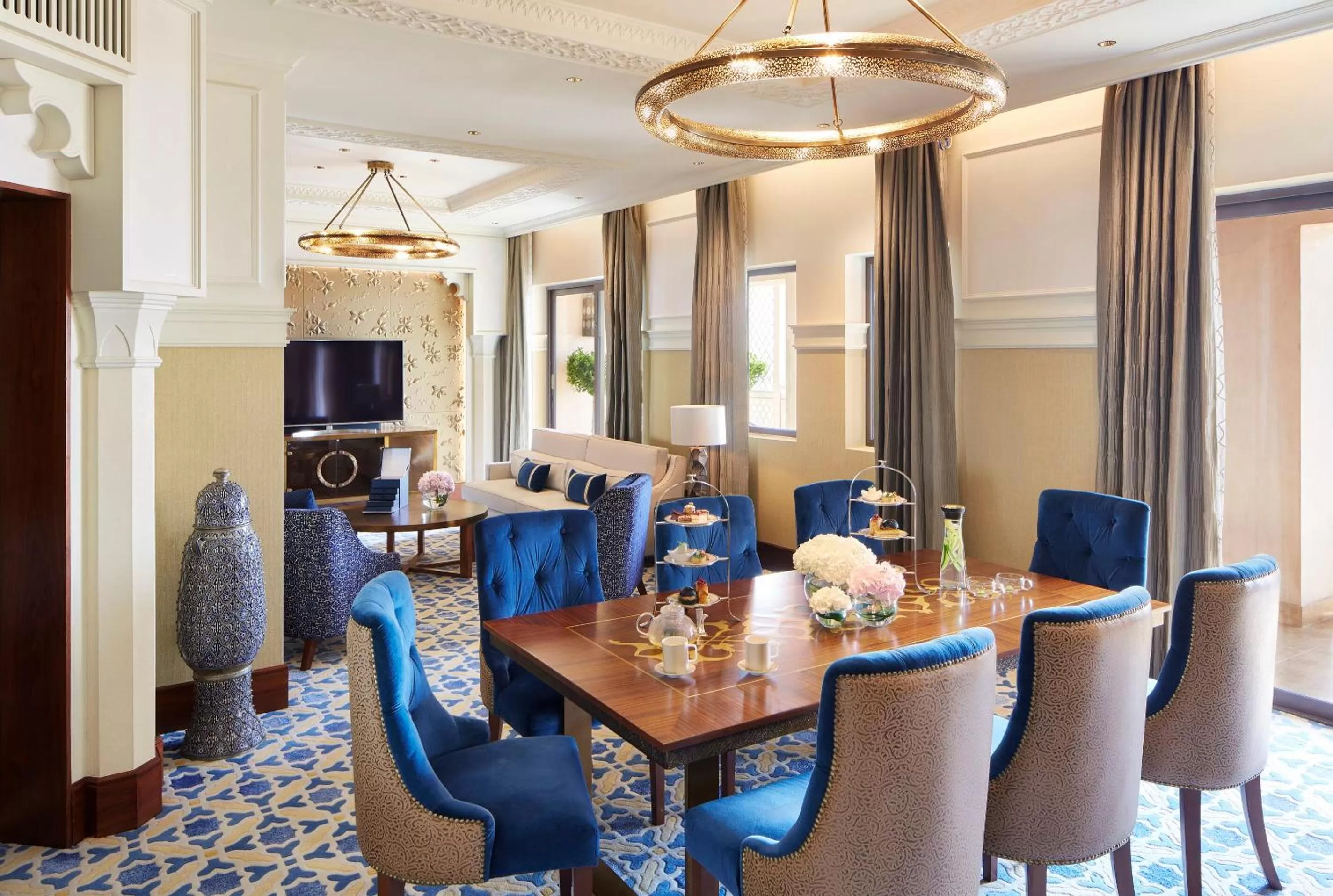 Dining area in Jumeirah Al Qasr Dubai