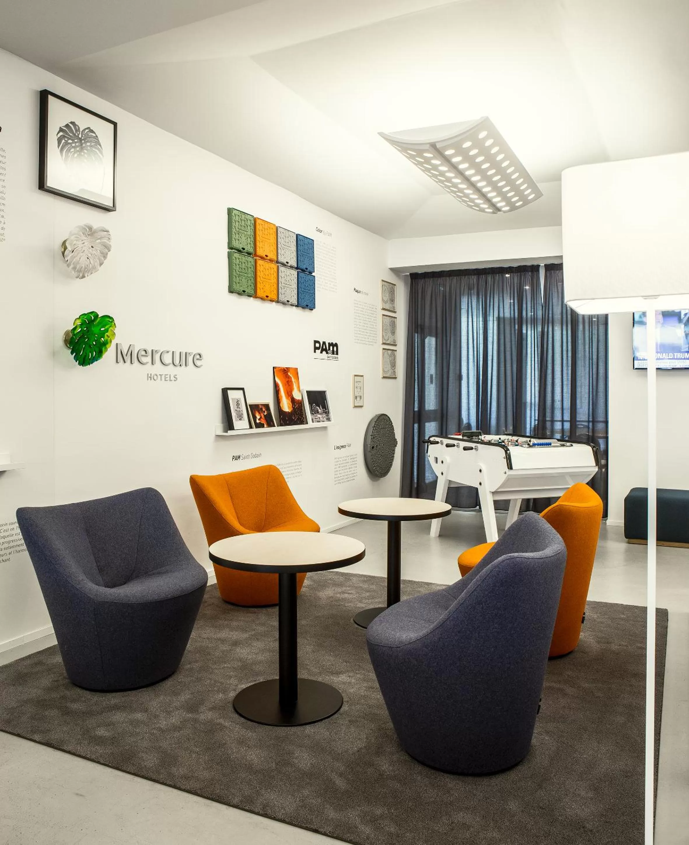 Lobby or reception in Mercure Nancy Centre Gare