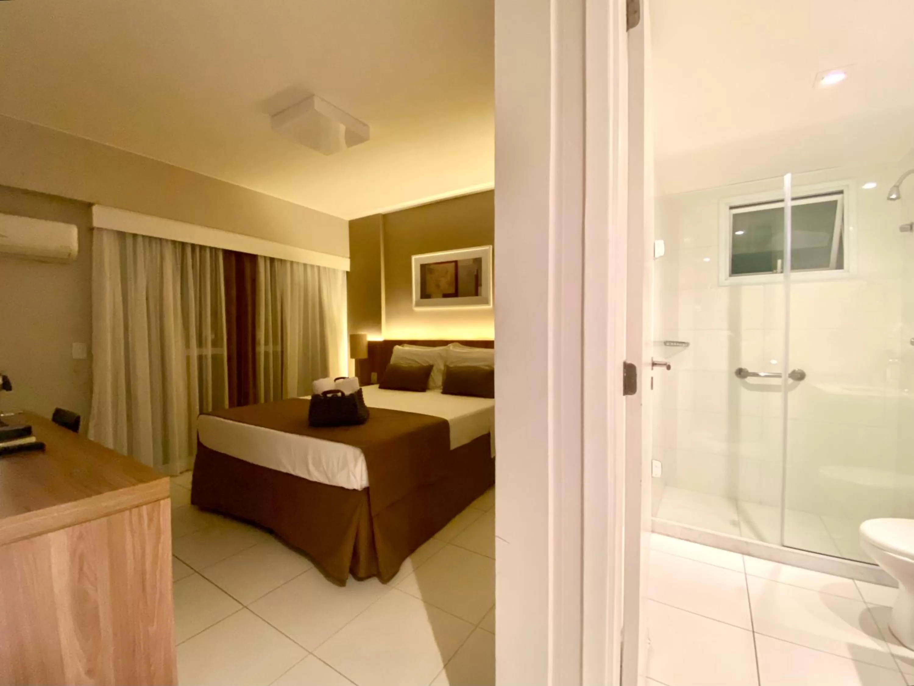 Shower, Bathroom in Suíte & Flat Premium Rio Stay - Rio Centro