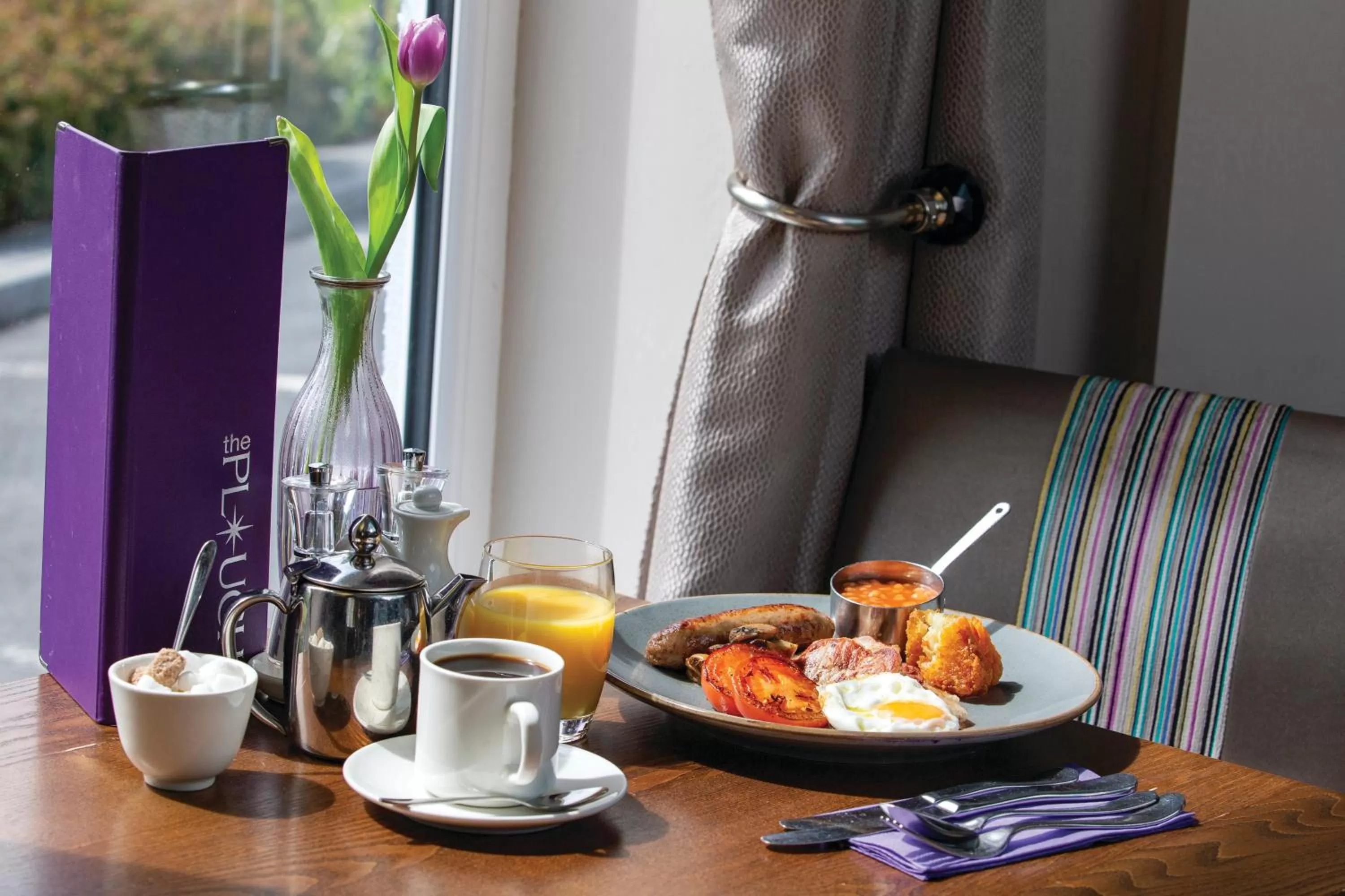 Breakfast in The Plough Inn