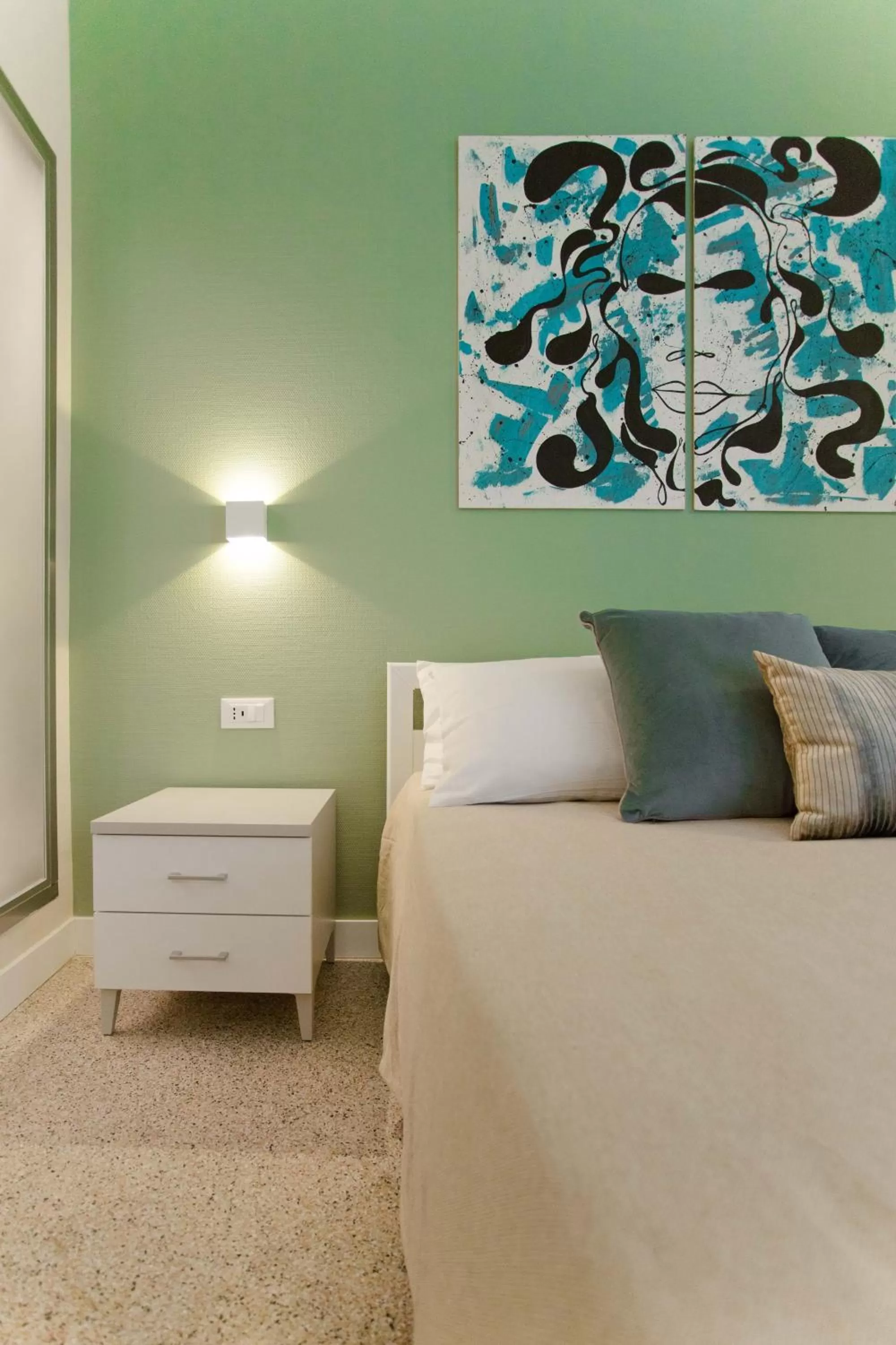 Bed in Donna Isa B&B