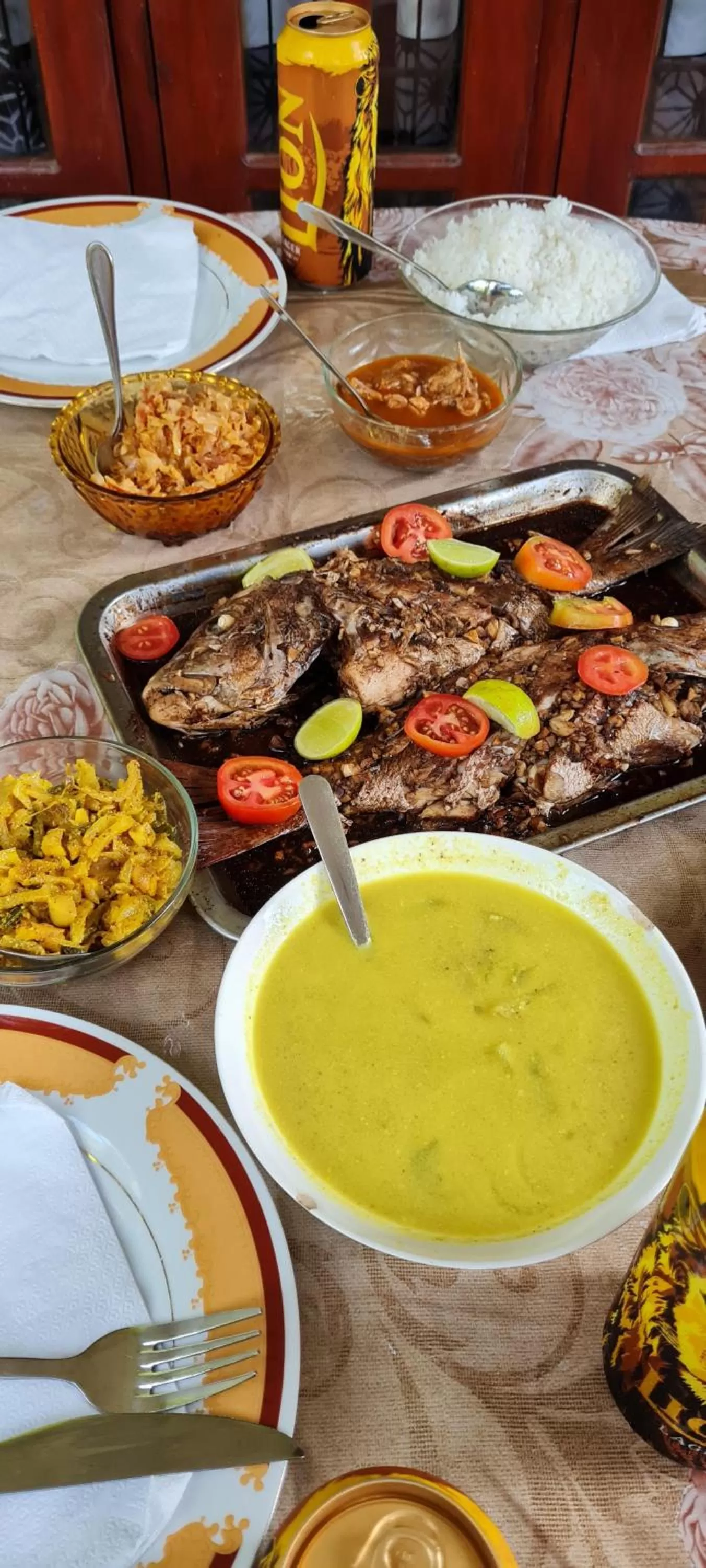 Dinner in Wimala B&B