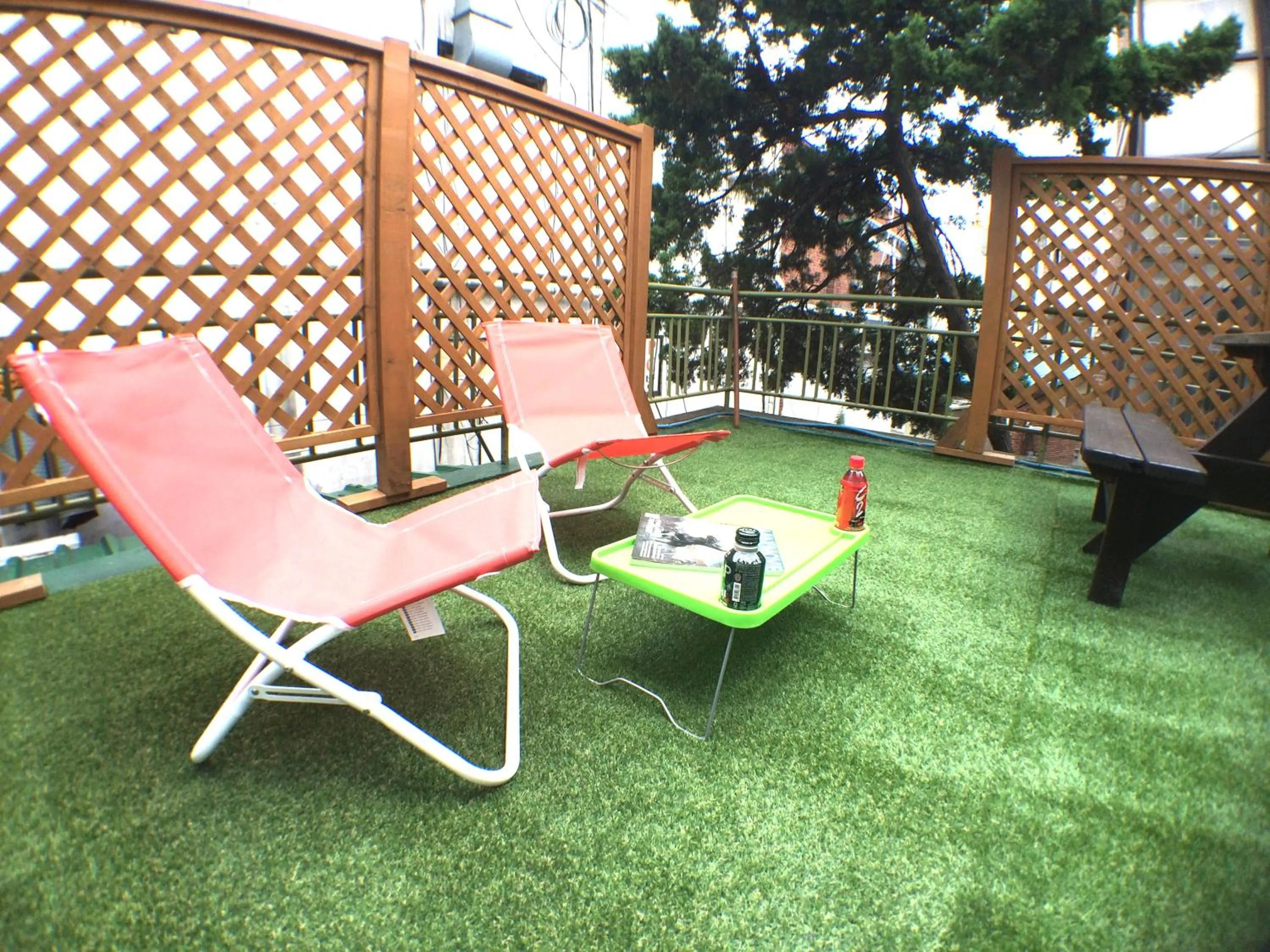 Balcony/Terrace in Jeong House