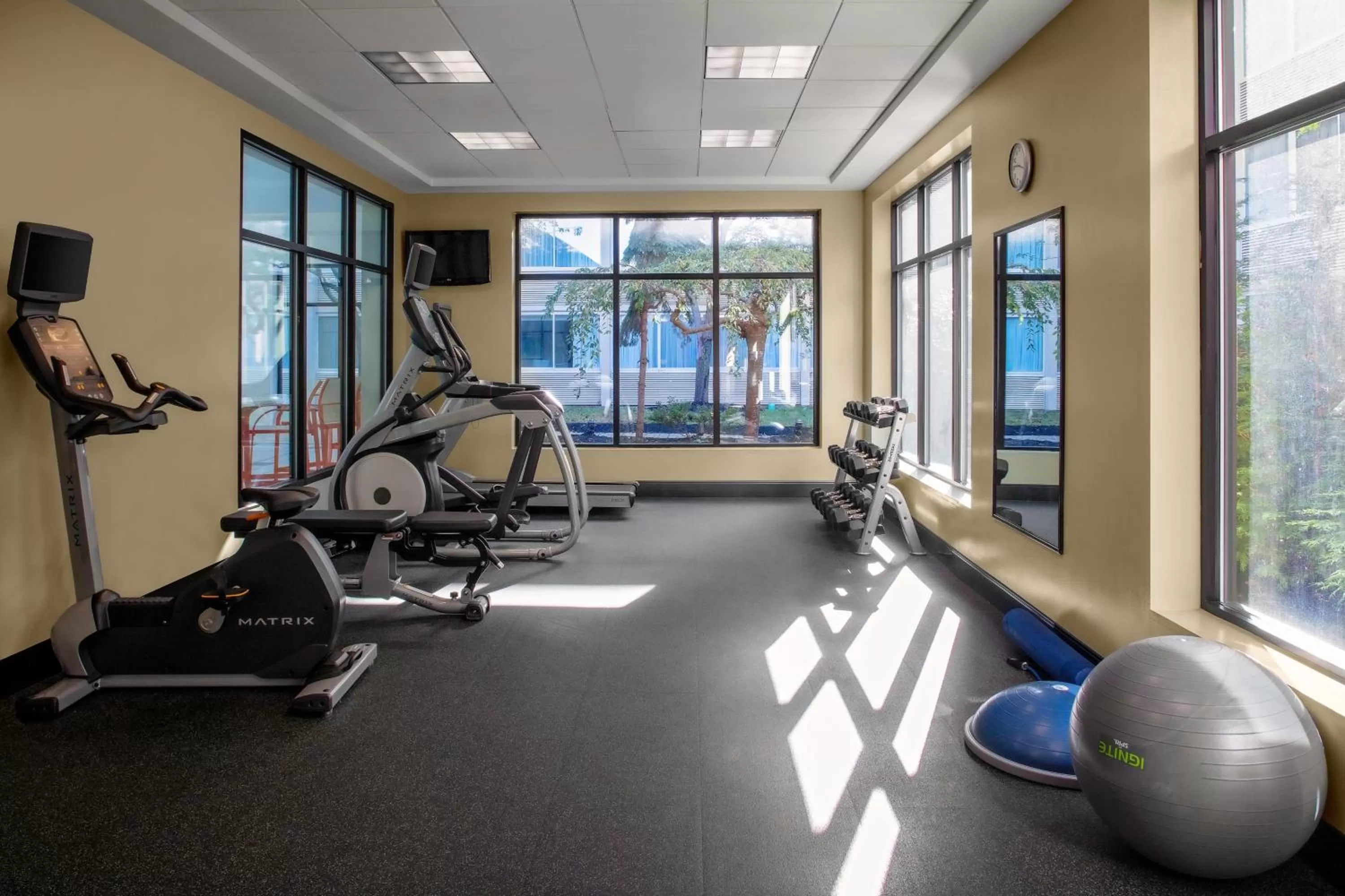 Fitness centre/facilities in Holiday Inn & Suites Boston Peabody by IHG