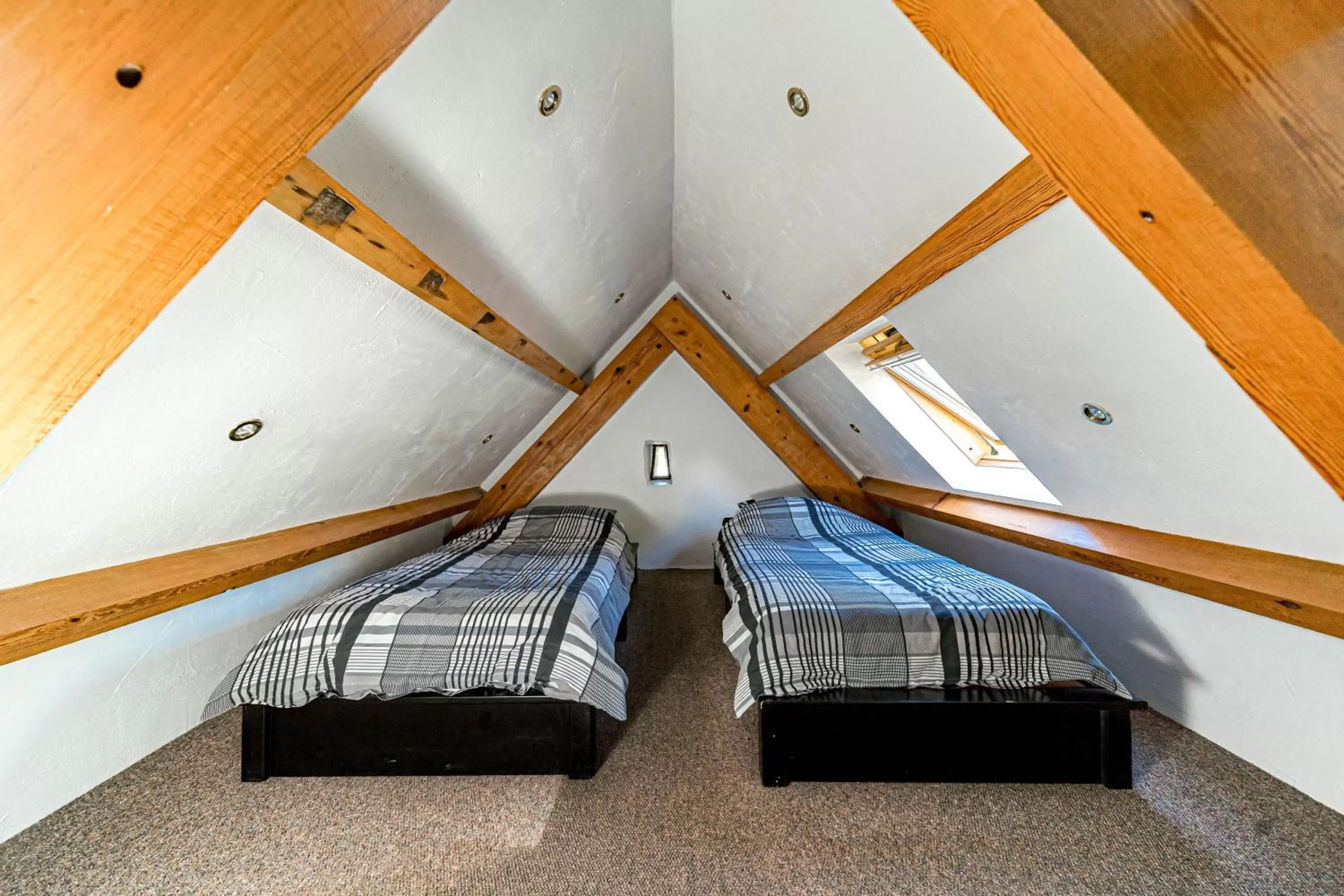 Bed in Ferry House Holidays