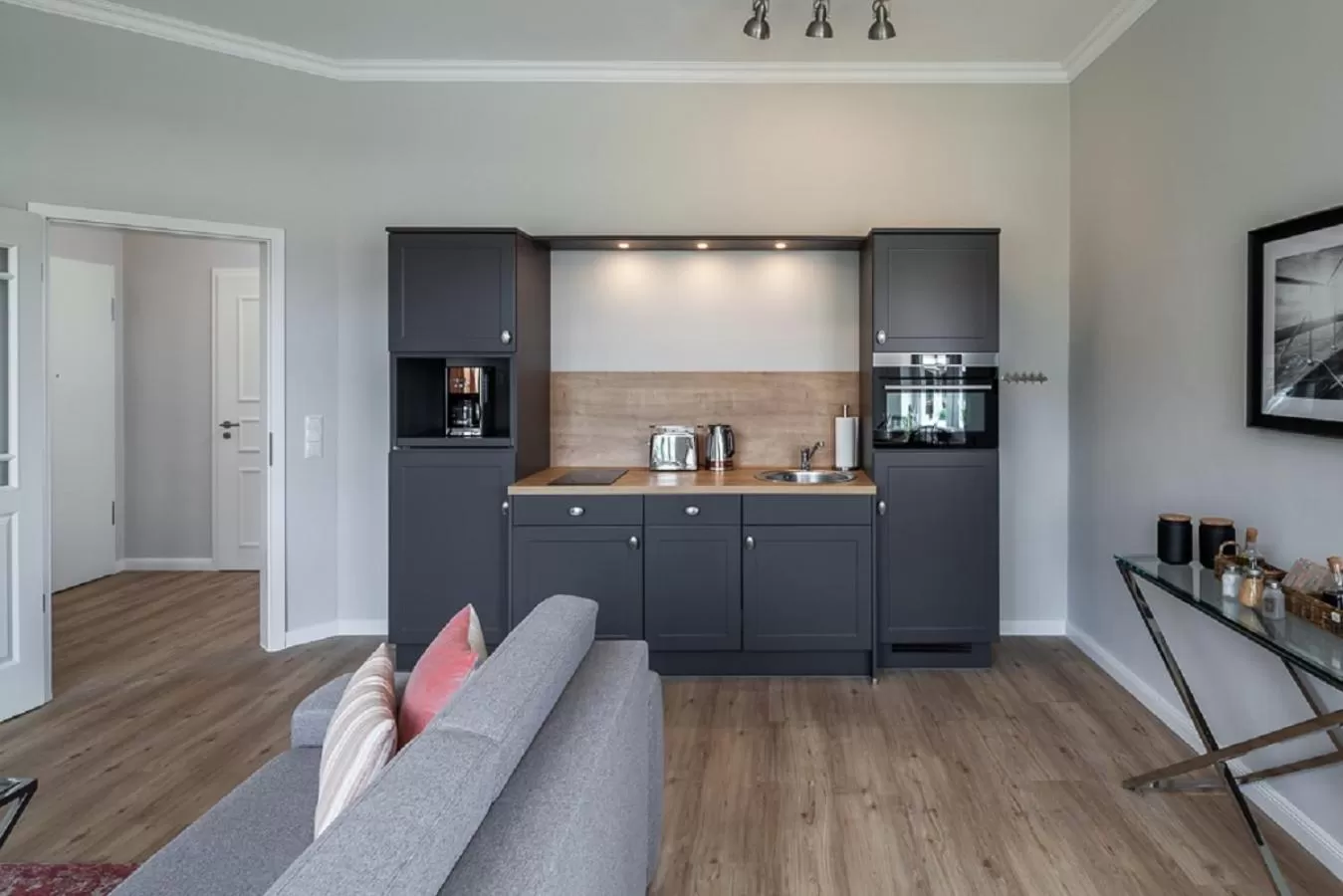 Kitchen or kitchenette in Hotel Rosenhof