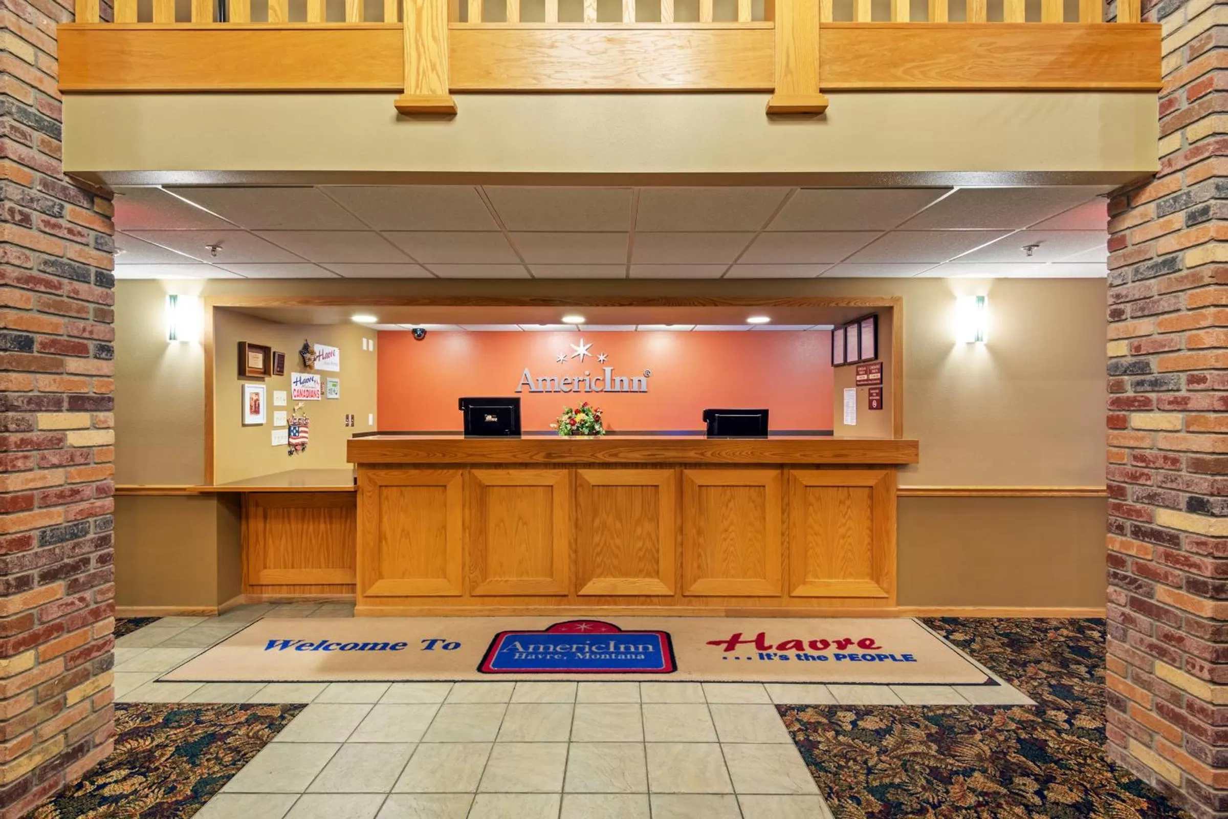 Lobby or reception in AmericInn by Wyndham Havre