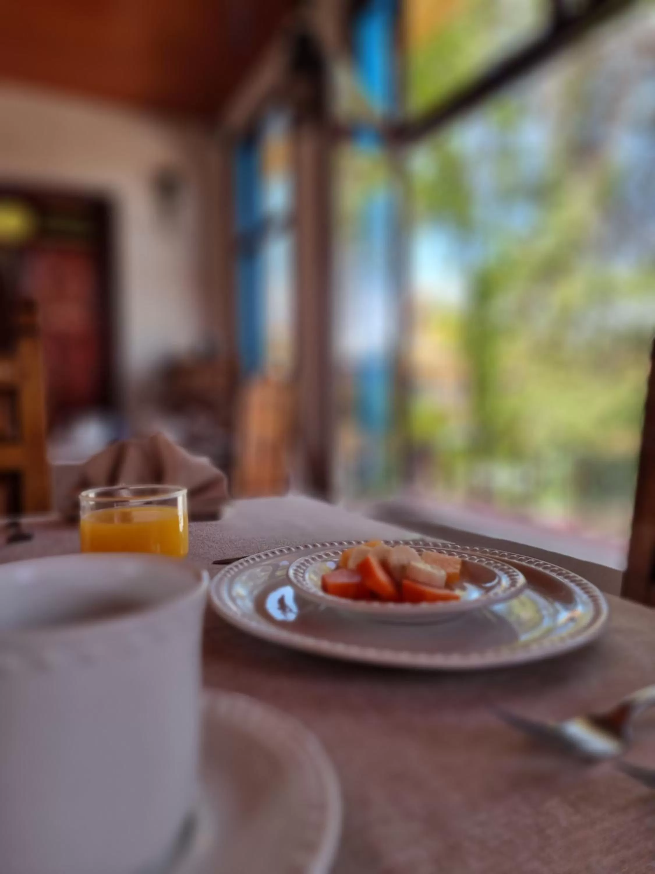 Food and drinks in Hacienda de las Flores