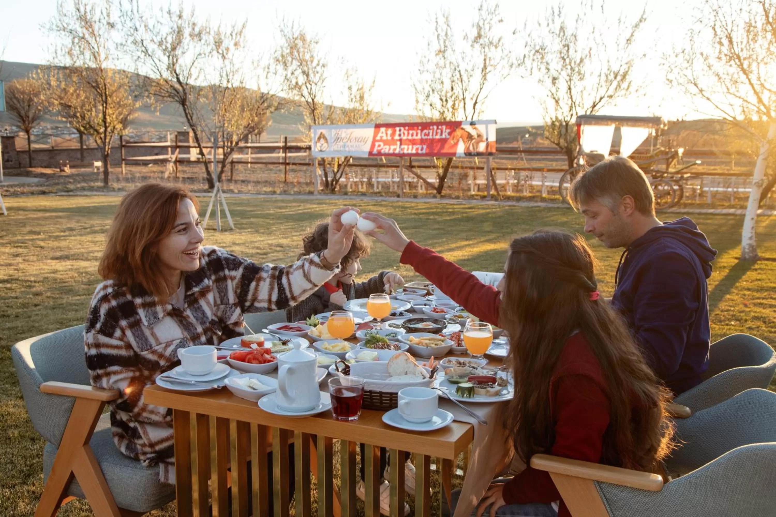 Garden in Ipeksoy Thermal Hotel