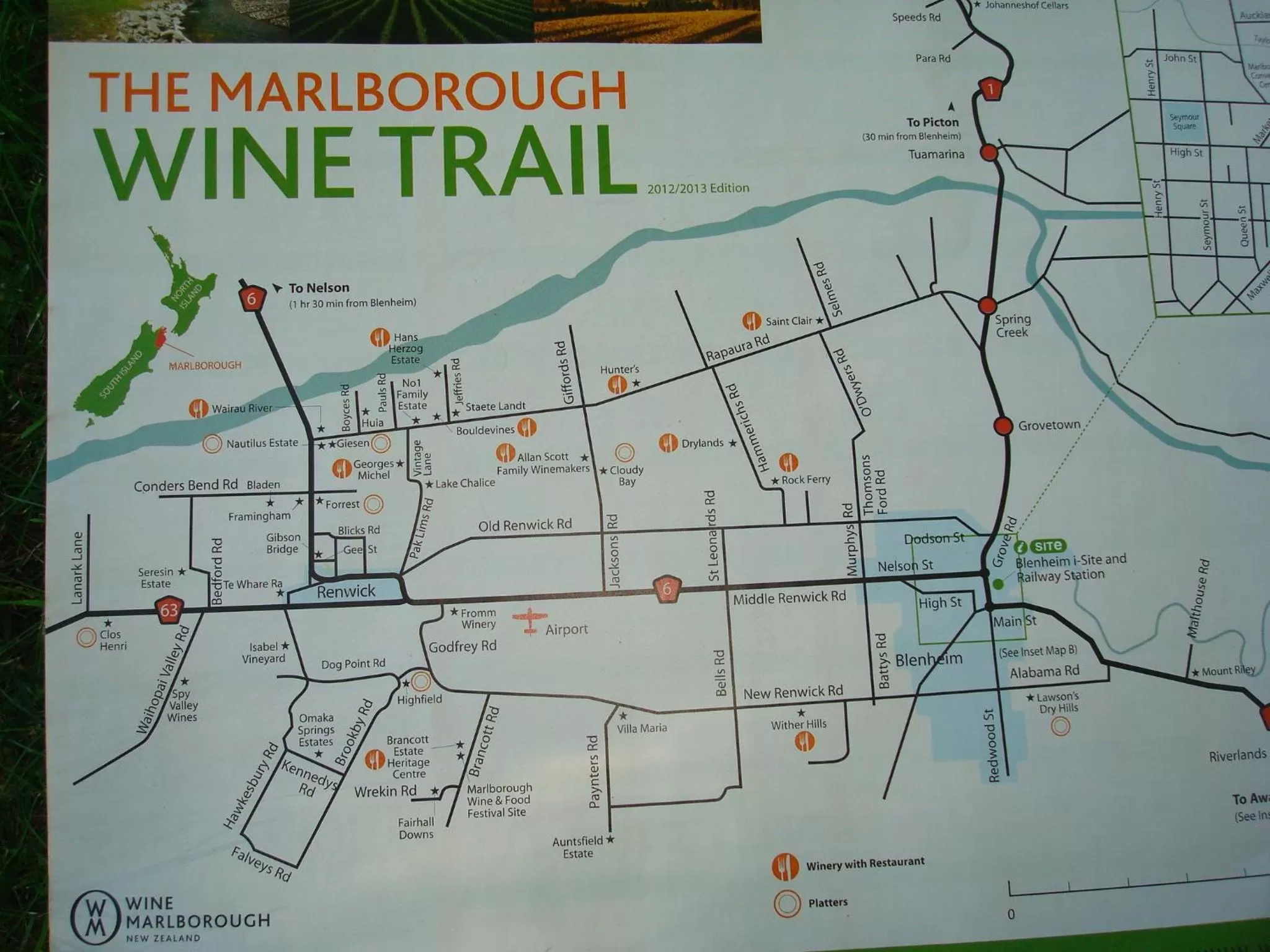 Off site, Bird's-eye View in Olde Mill House B&B & Bike2Wine cycle hire