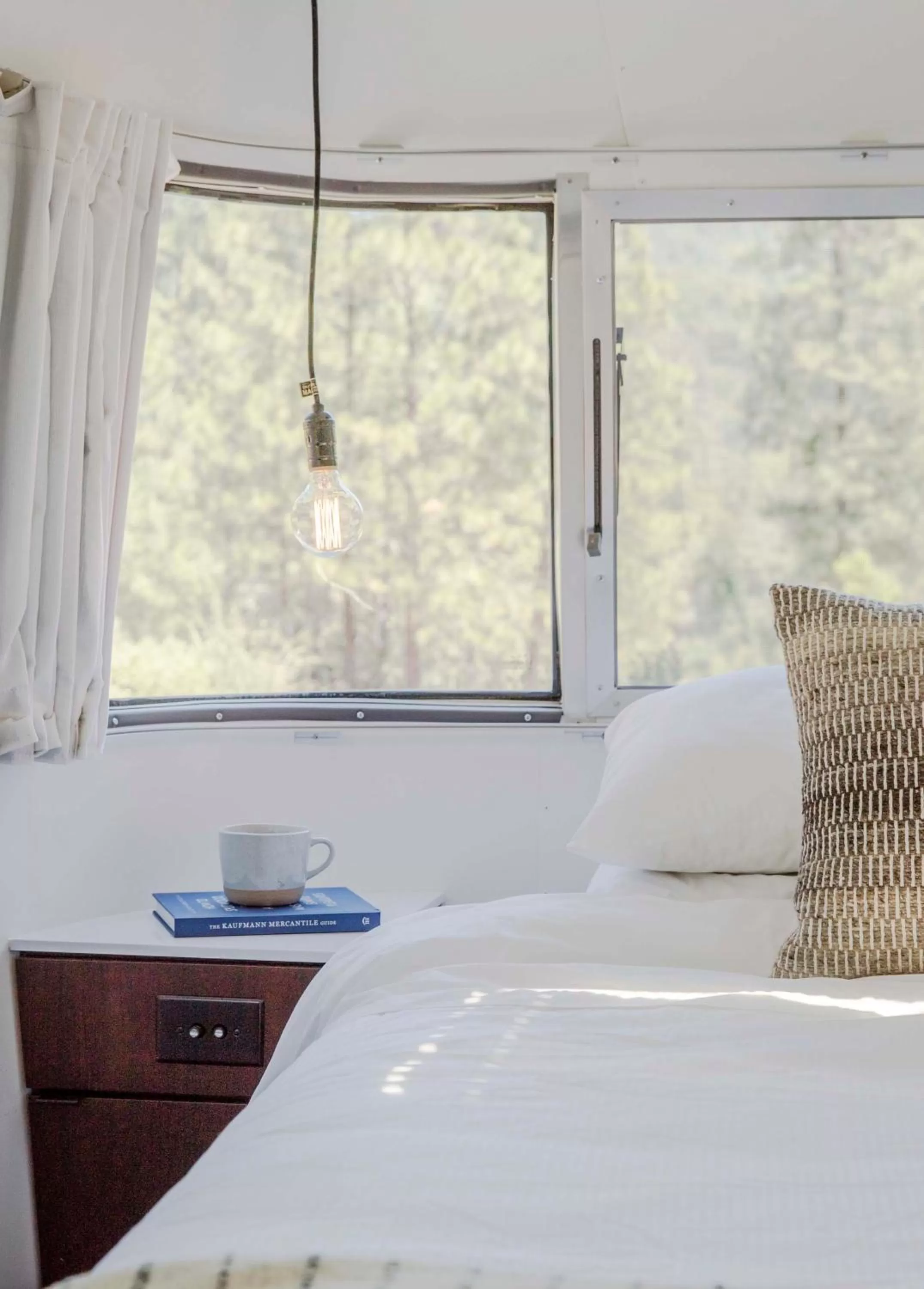 Bed in AutoCamp Yosemite