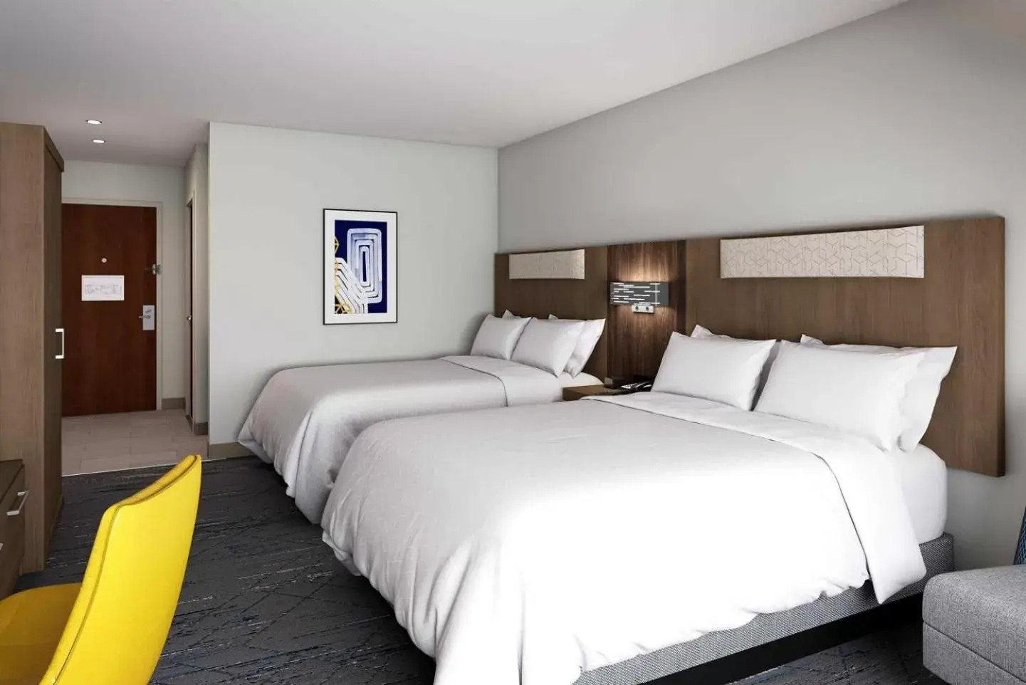 Standard Queen Room with Two Queen Beds - Communication Accessible in Holiday Inn Express & Suites - Hollister, an IHG Hotel Standard Queen Room with Two Queen Beds - Communication Accessible in Holiday Inn Express & Suites - Hollister, an IHG Hotel