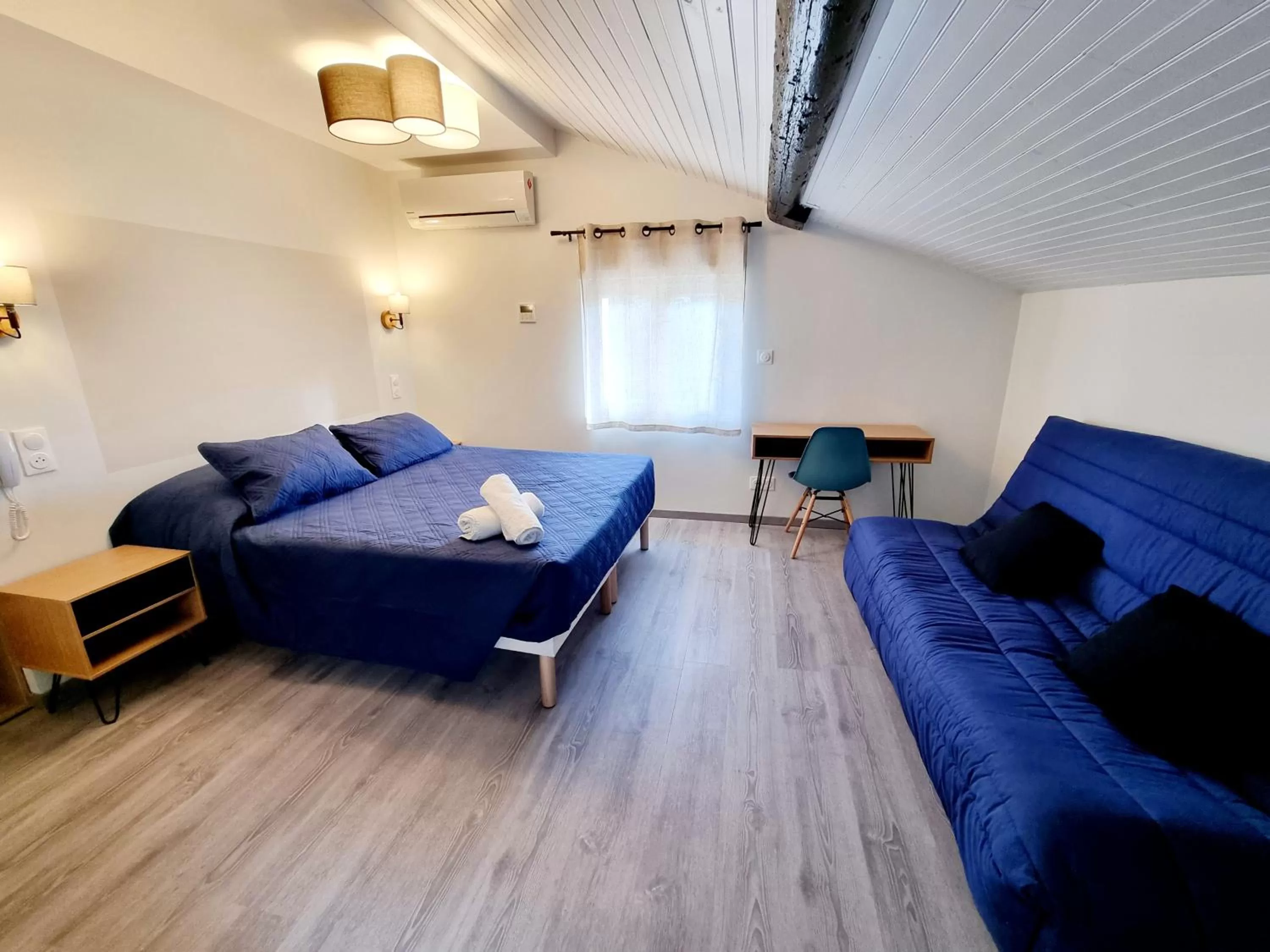 Bed in Hôtel restaurant et pension soirée étape Bel Air