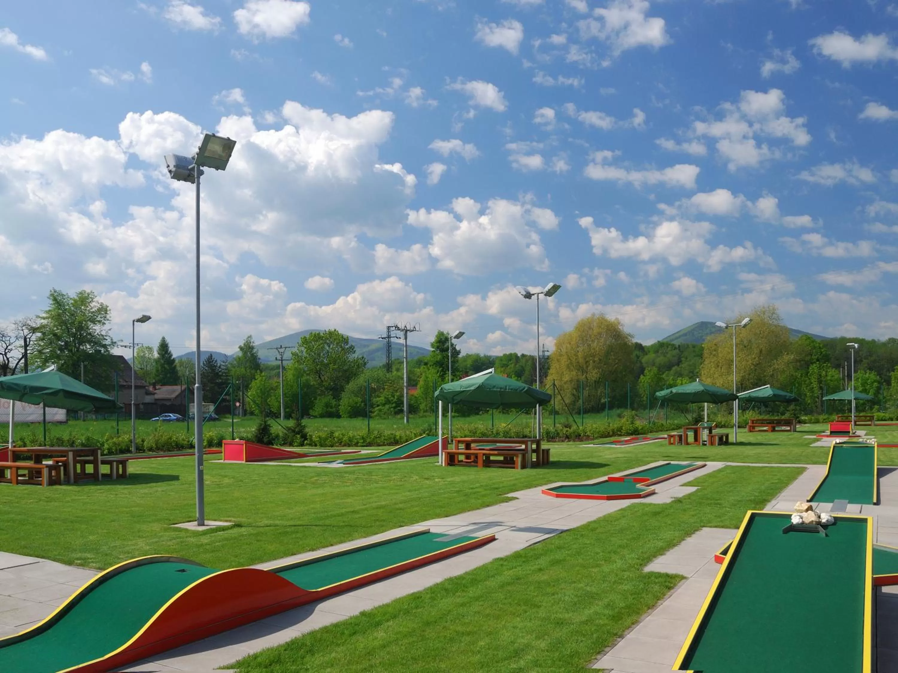 Minigolf in Hotel Vitality