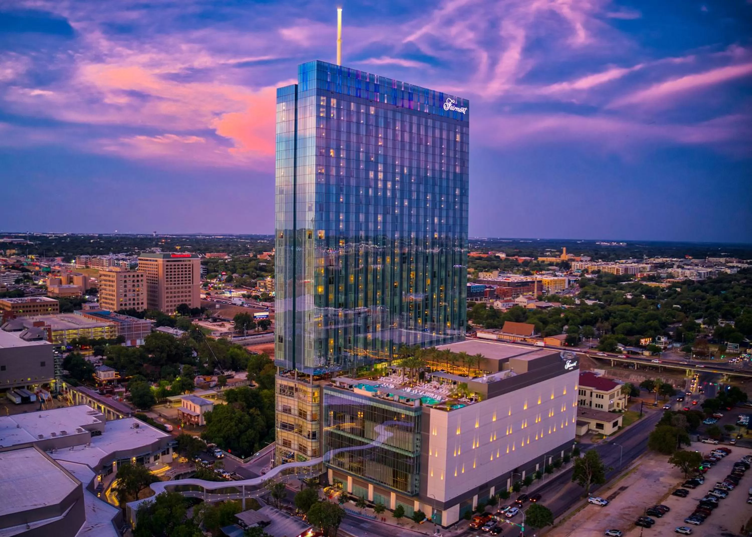 Property building in Fairmont Austin Gold Experience