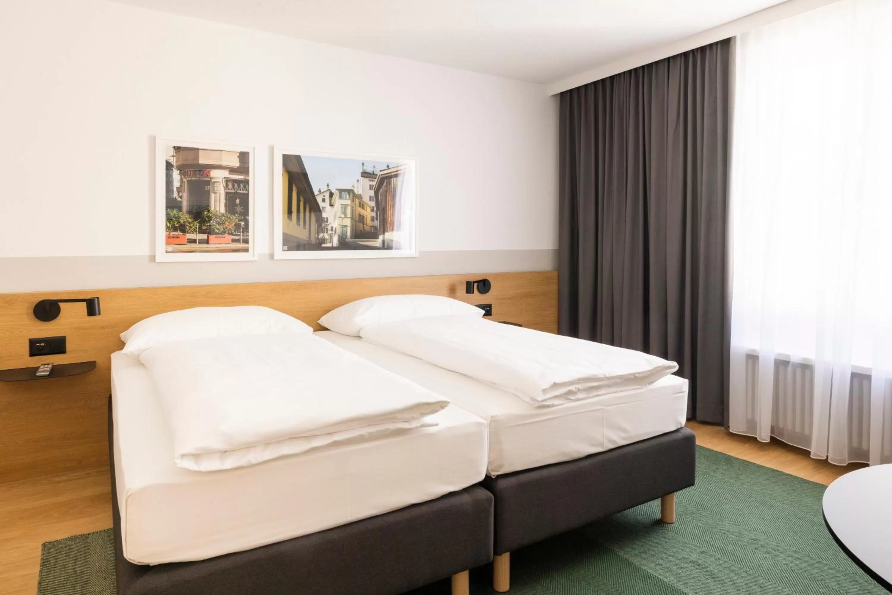 Bed in Fred Hotel Zürich Hauptbahnhof