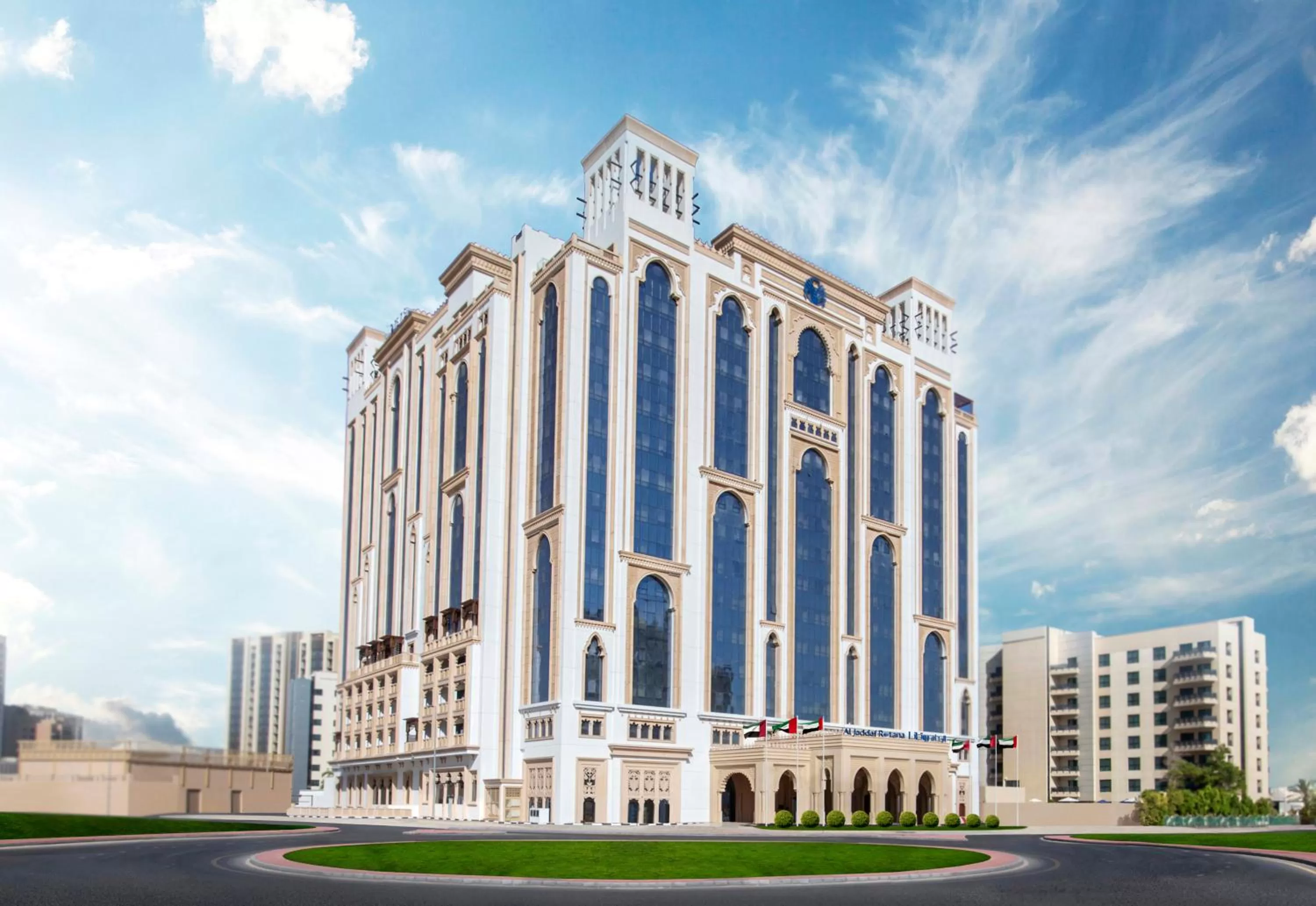 Property building in Al Jaddaf Rotana Dubai