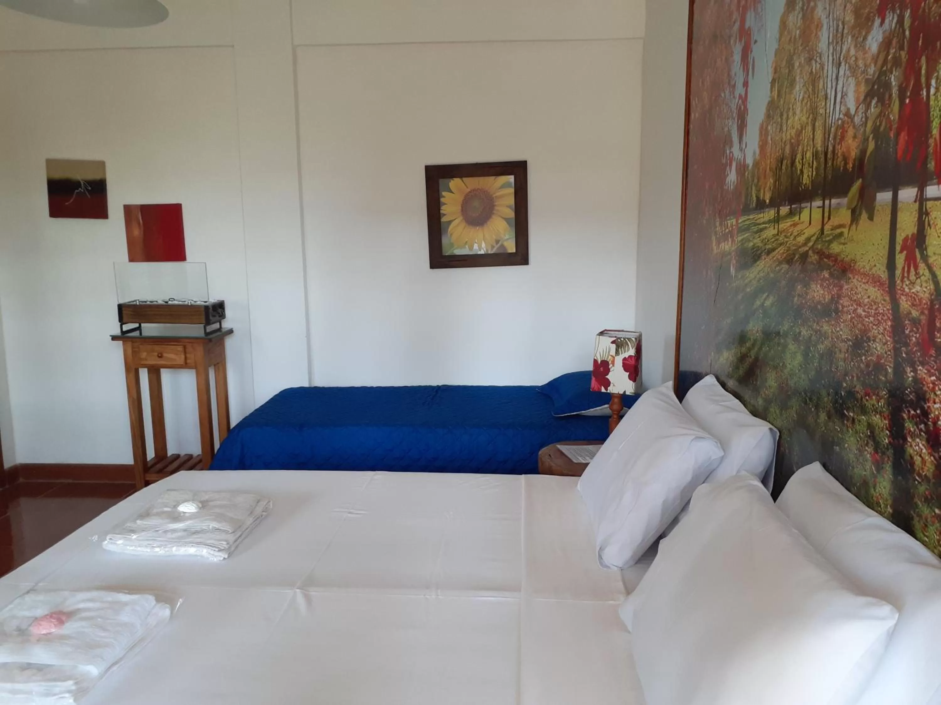 Bed in Pousada R.N.C. Nosso Paraíso