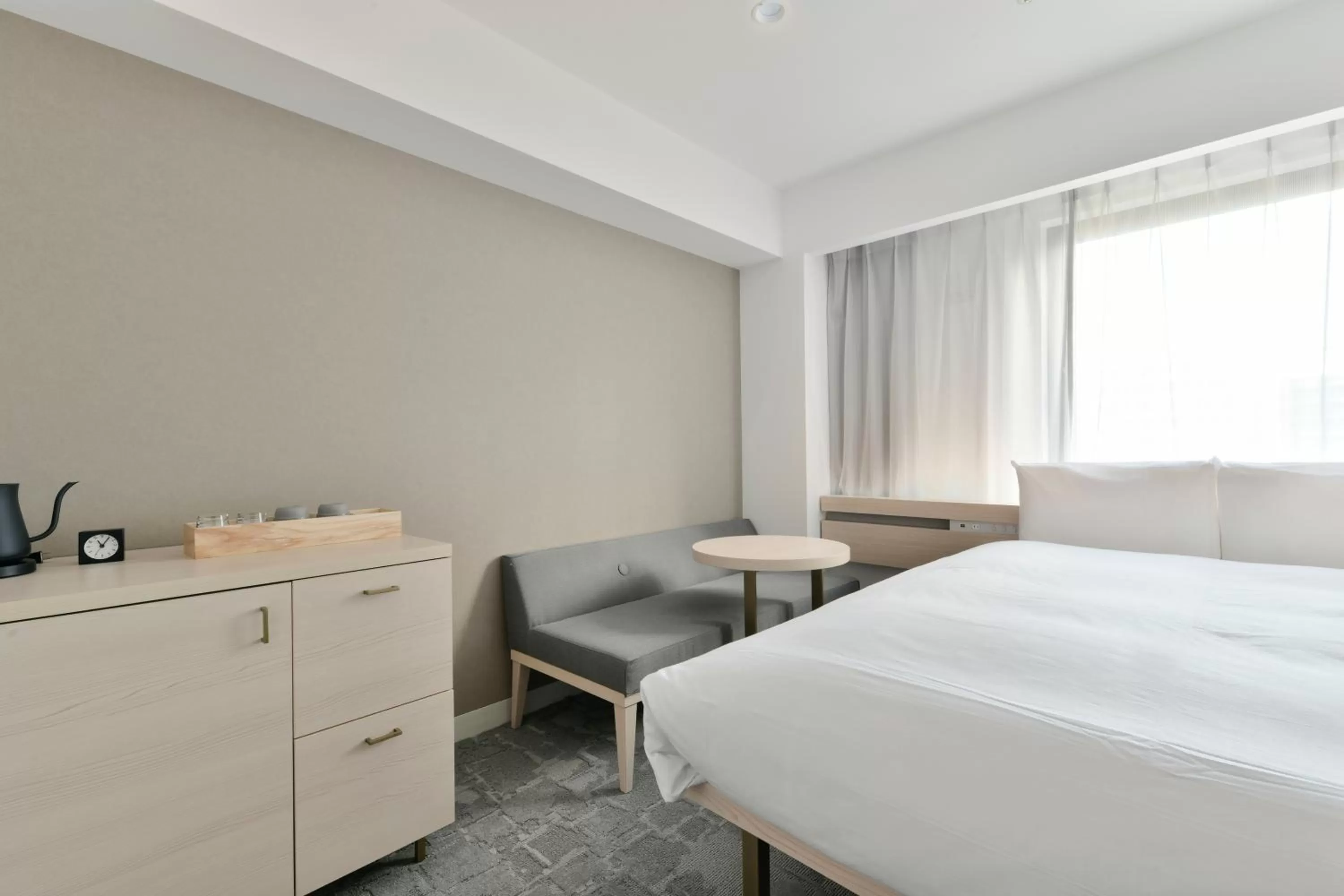Bed in REF Kumamoto by VESSEL HOTELS