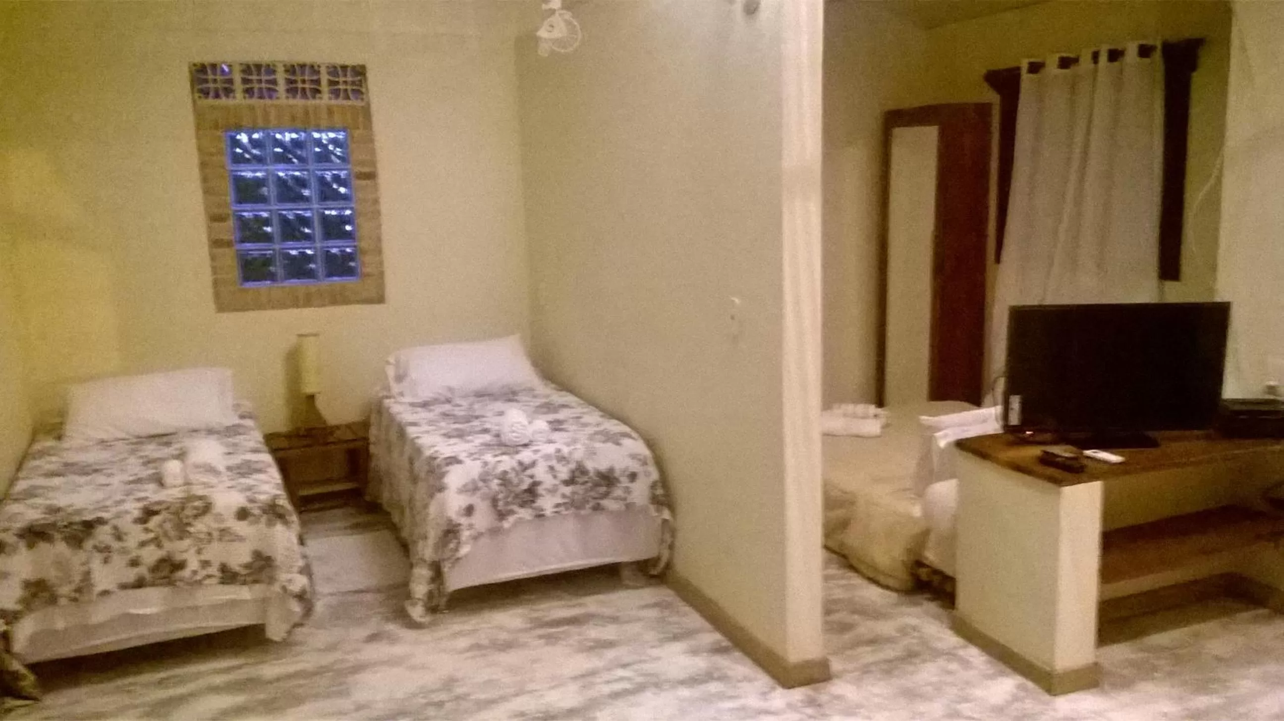 Bed in Pousada do Sonho