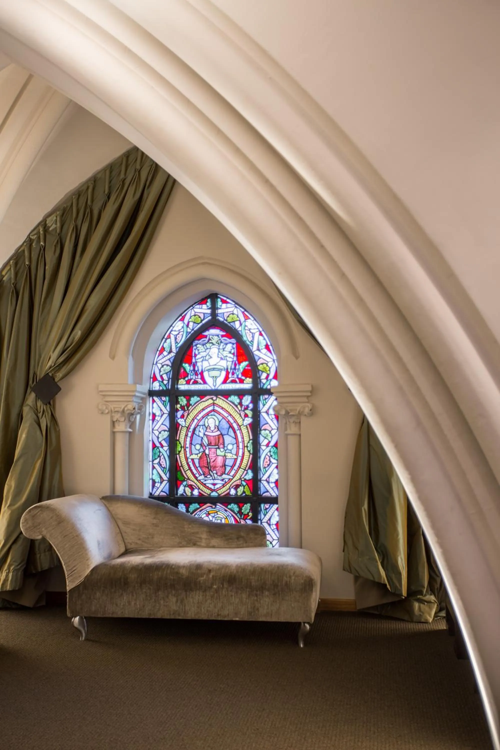 Decorative detail, Bed in Martin's Patershof