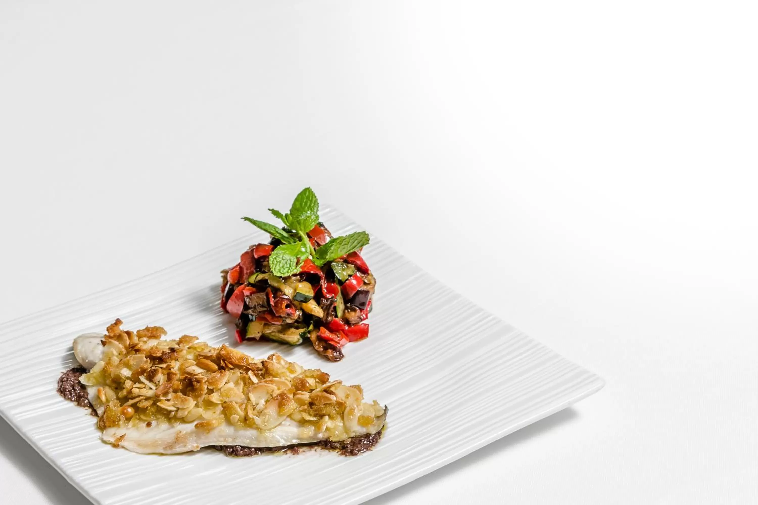 Food close-up in Eurostars Centrale Palace Hotel