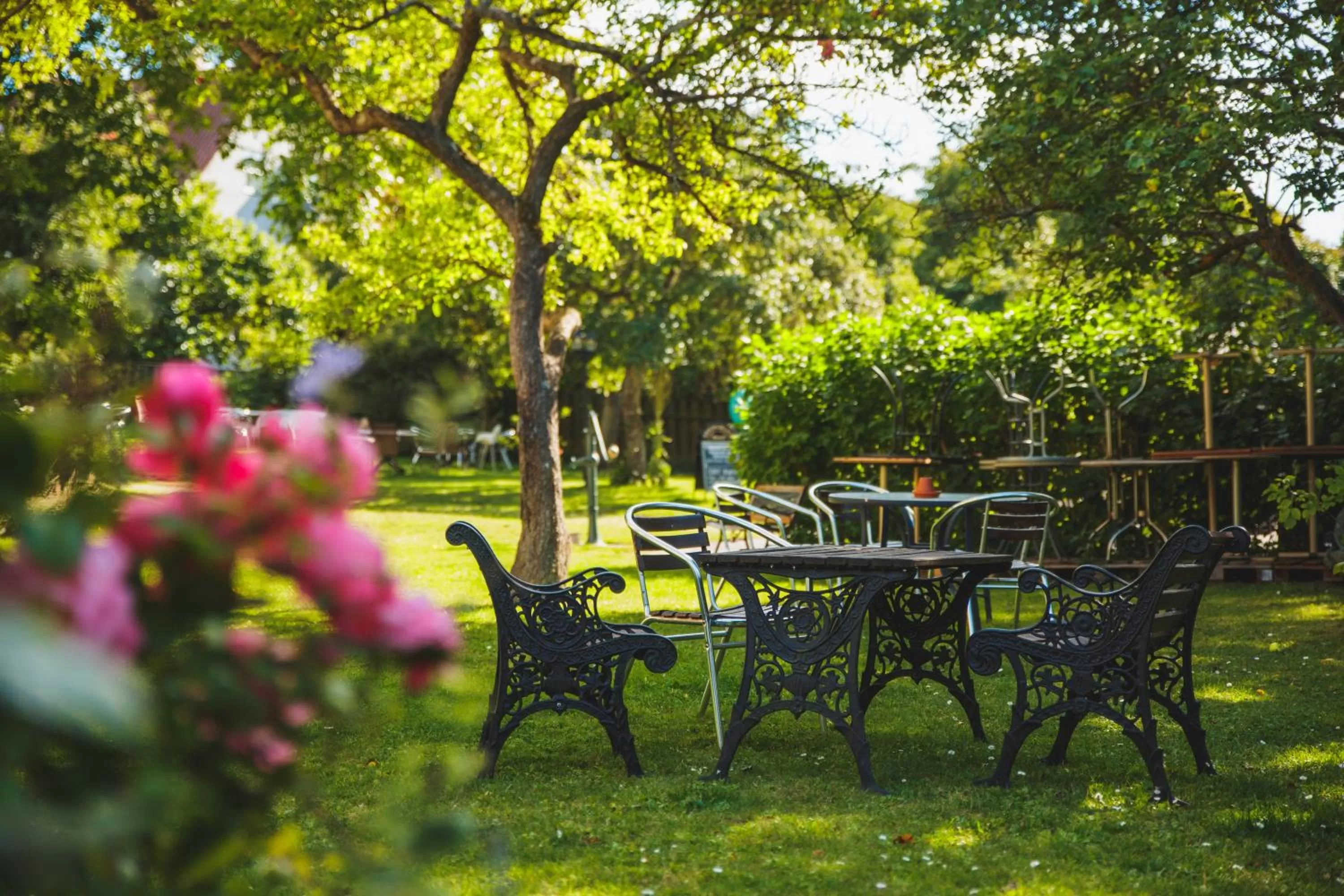 Patio in Hotell Breda Blick