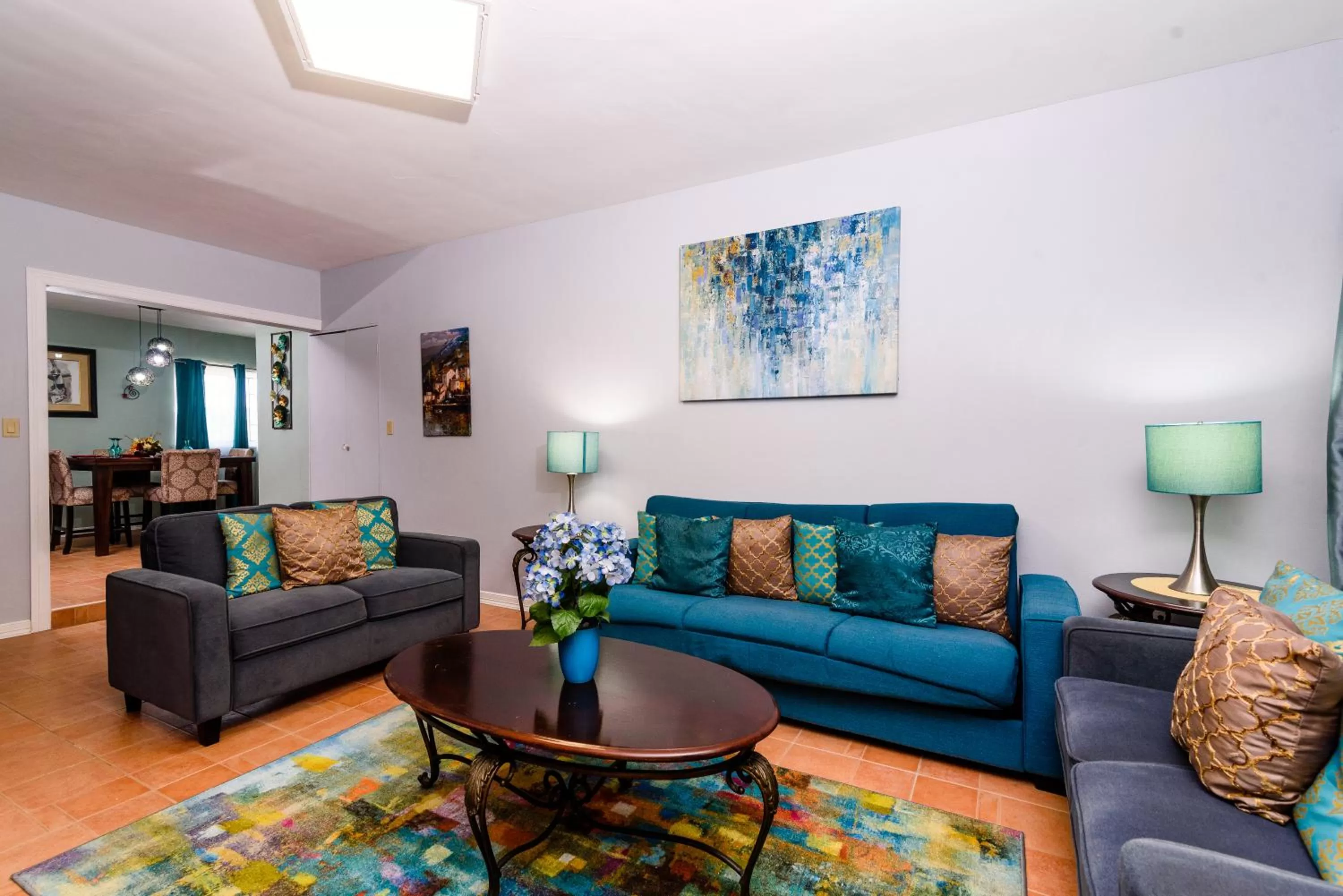 Living room in Hotel Tim Bamboo