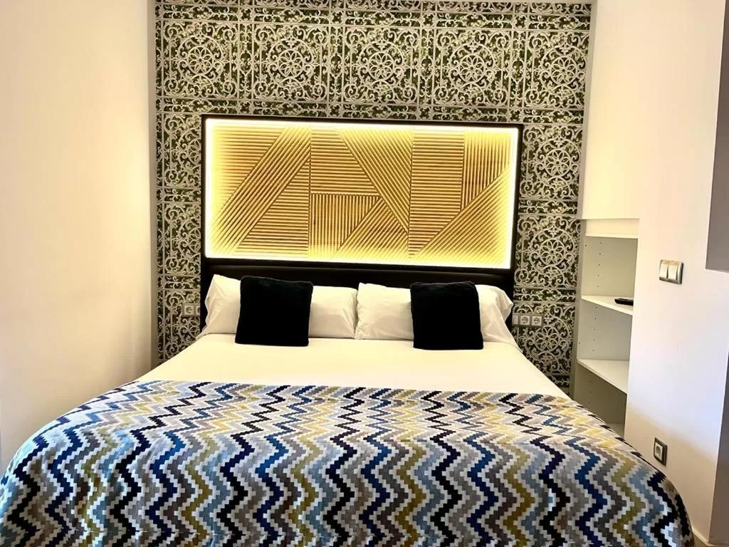 Bed in Hotel Royal Suite Santander