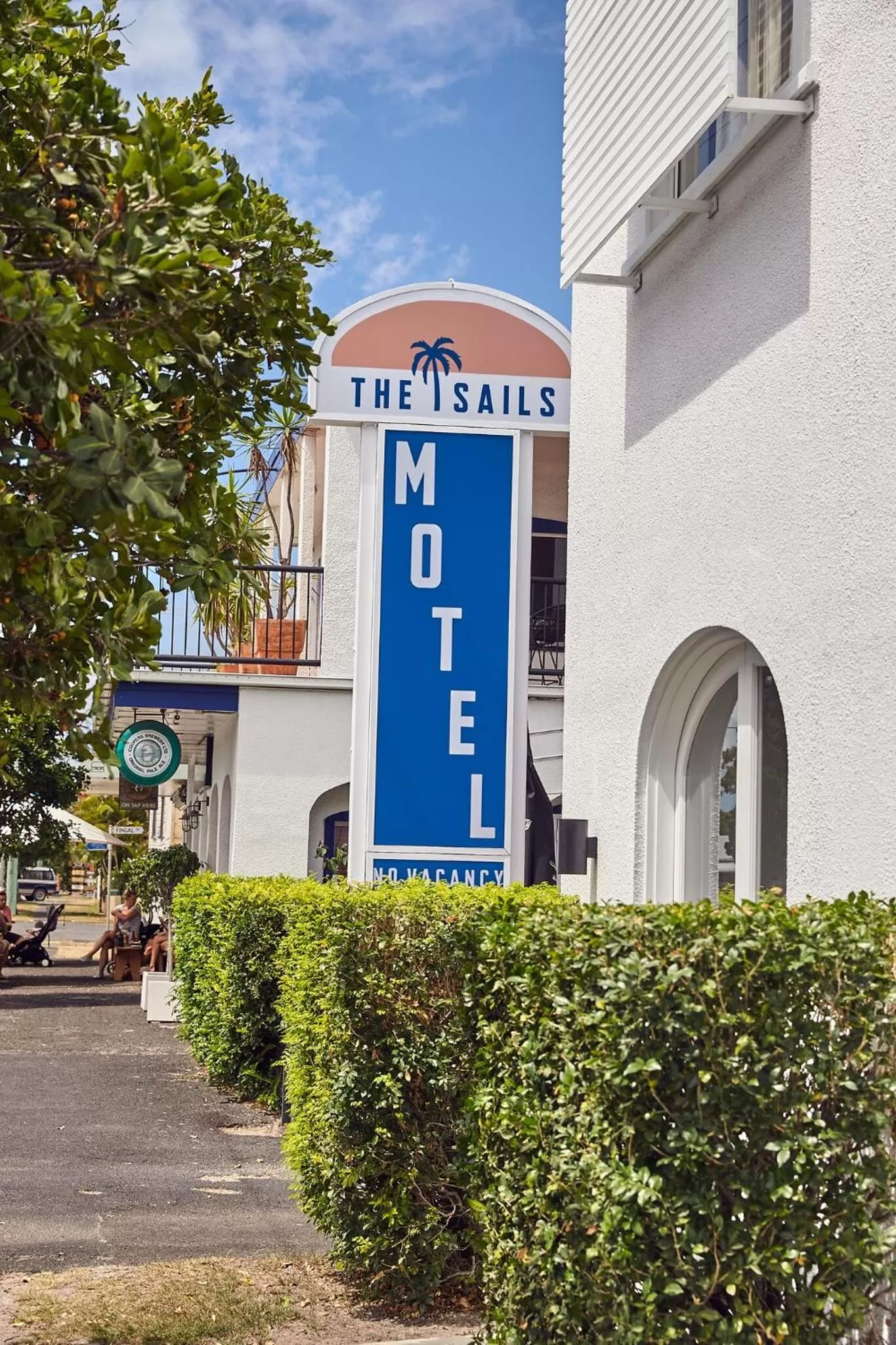 Facade/entrance, Property Building in The Sails Motel Brunswick Heads