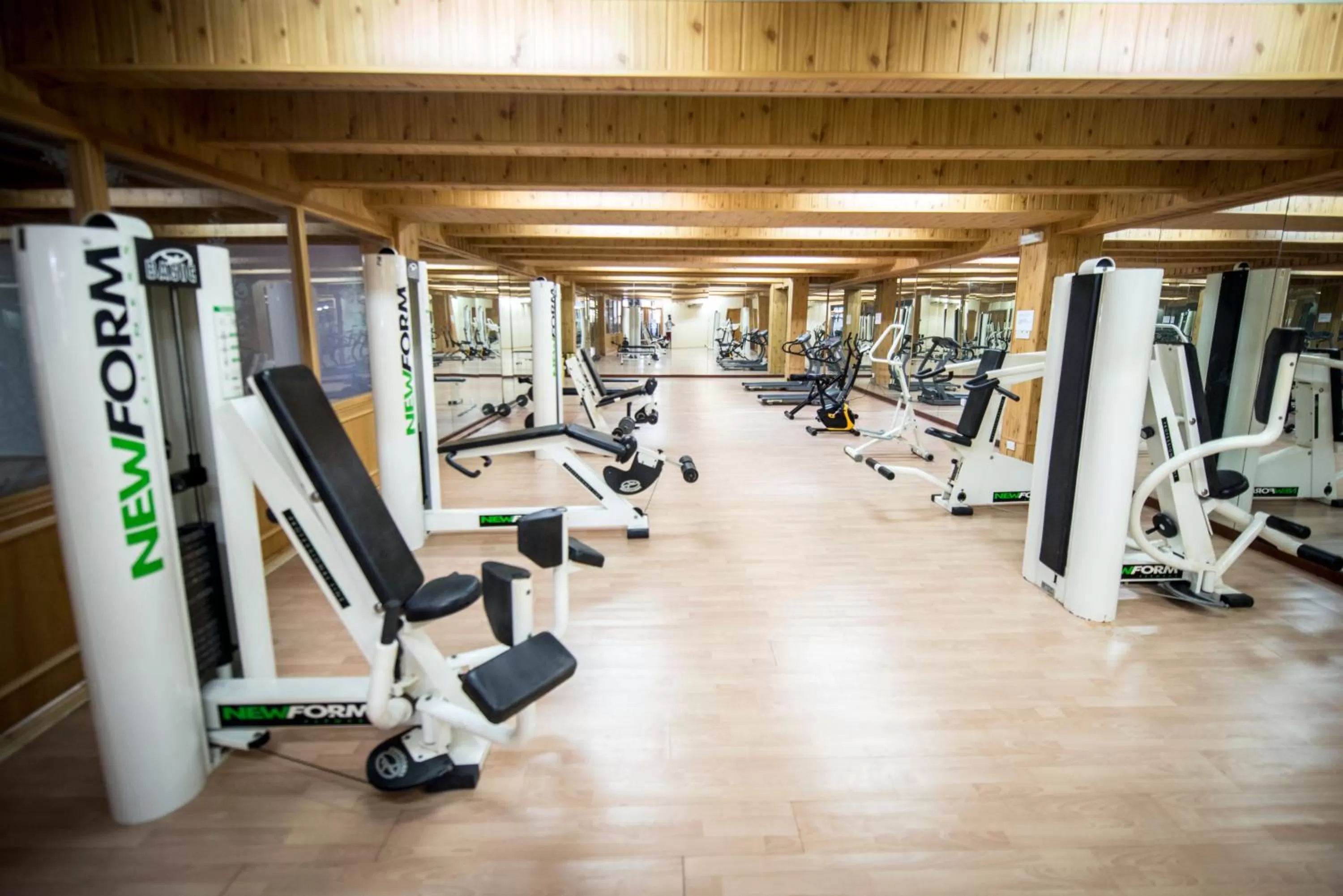 Fitness centre/facilities in Avlida Hotel