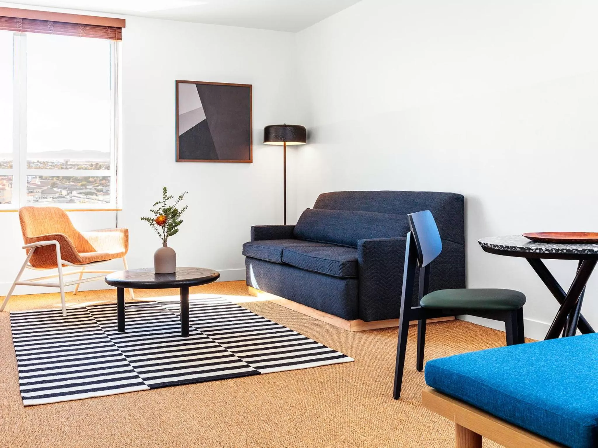 Living room in Hotel June West LA, a Member of Design Hotels